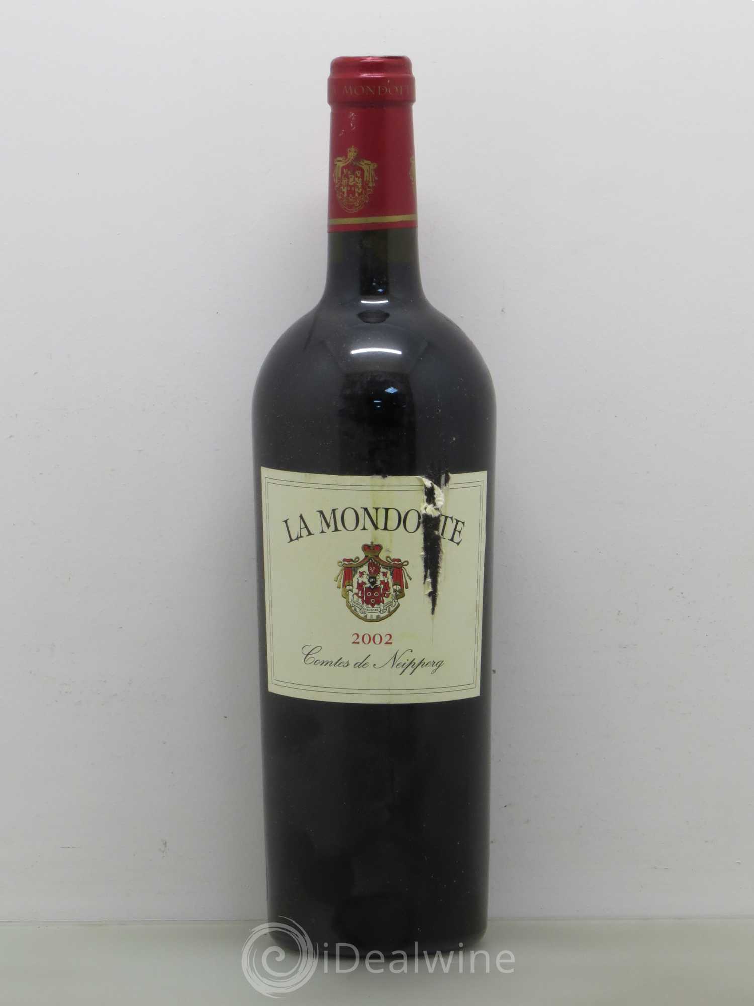 La Mondotte 1er Grand Cru Classé B depuis 2012 2002 - Lot de 1 bouteille - 0