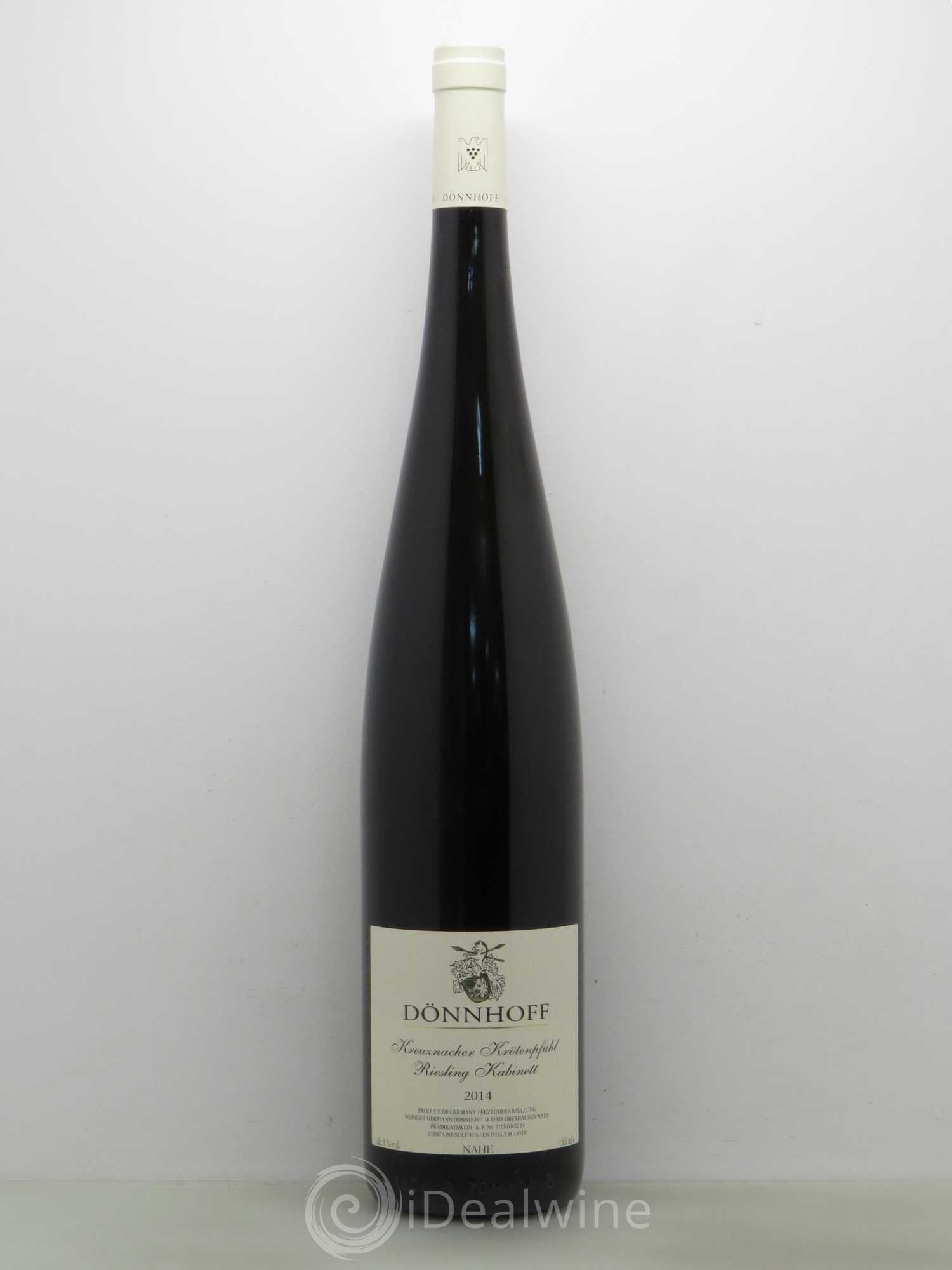 Allemagne Mosel-Saar Donnhoff Krotenpfuhl Kreuznacher Riesling Kabinett 2014 - Posten von 1 Magnum - 0