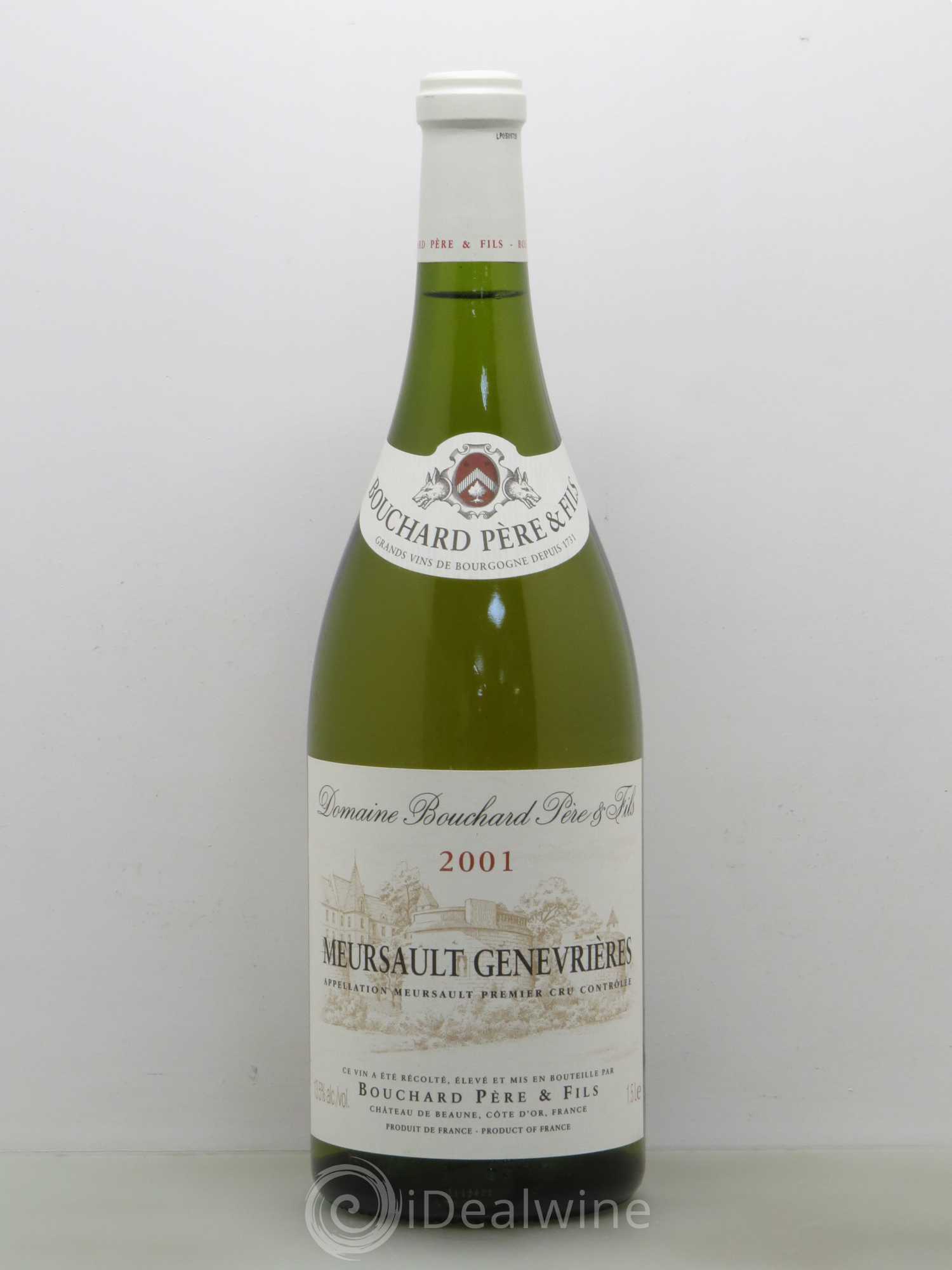 Meursault 1er Cru Genevrières Bouchard Père & Fils 2001 - Lot de 1 magnum - 0