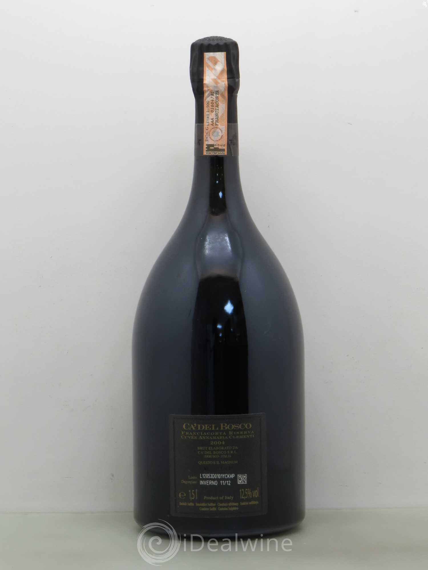 Italie Anna Maria Clementi Franciacorta Ca' Del Bosco (effervescent) 2004 - Posten von 1 Magnum - 1