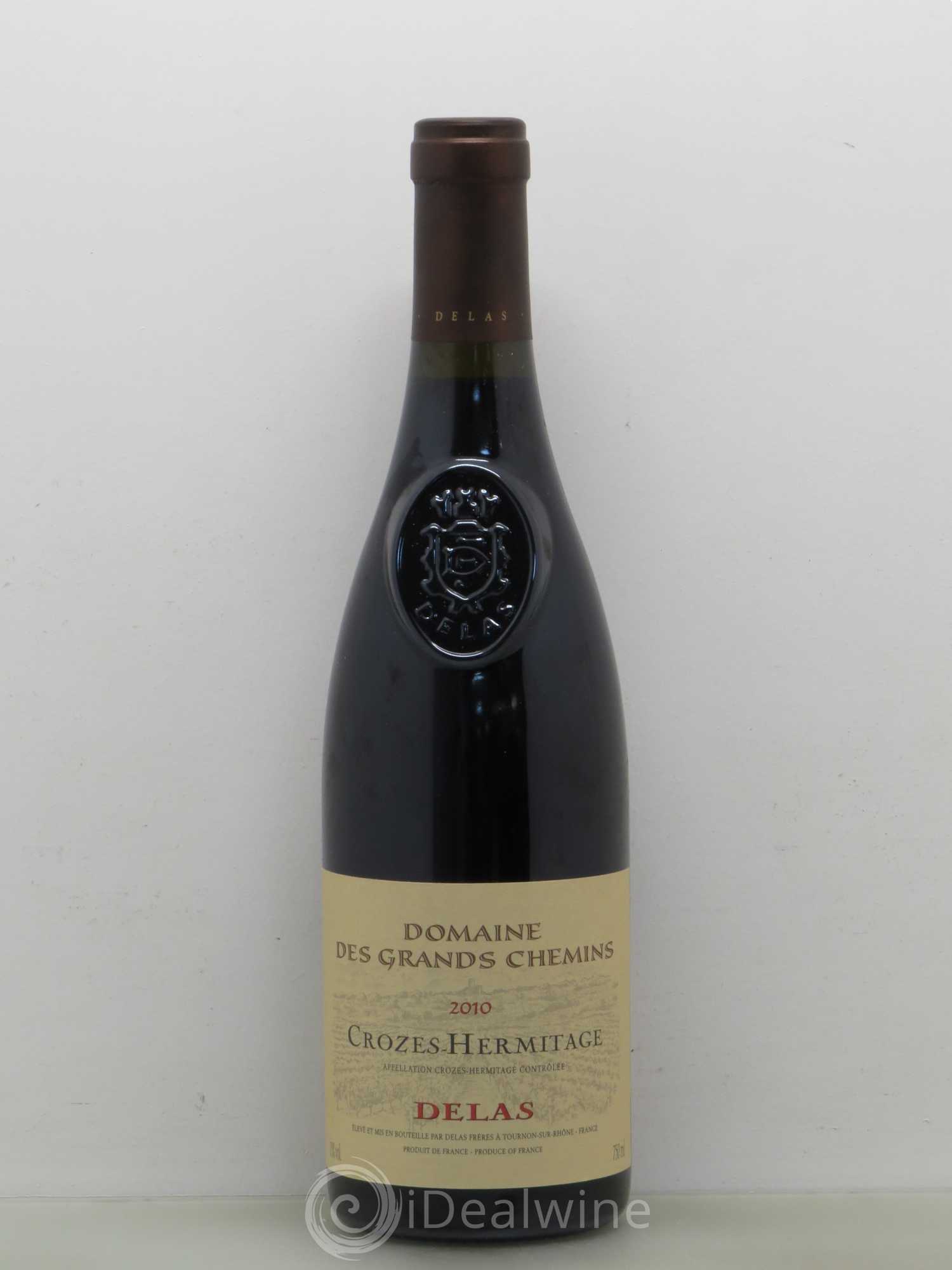 Crozes-Hermitage Domaine des Grands Chemins Delas Frères 2010 - Lotto di 1 bottiglia - 0