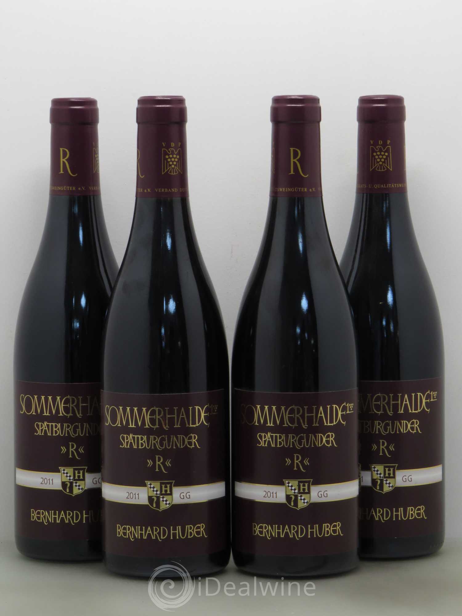 Allemagne Somerhalde Spatburgunder GG huber Bernhard cuvée R 2011 - Posten von 4 Flaschen - 0