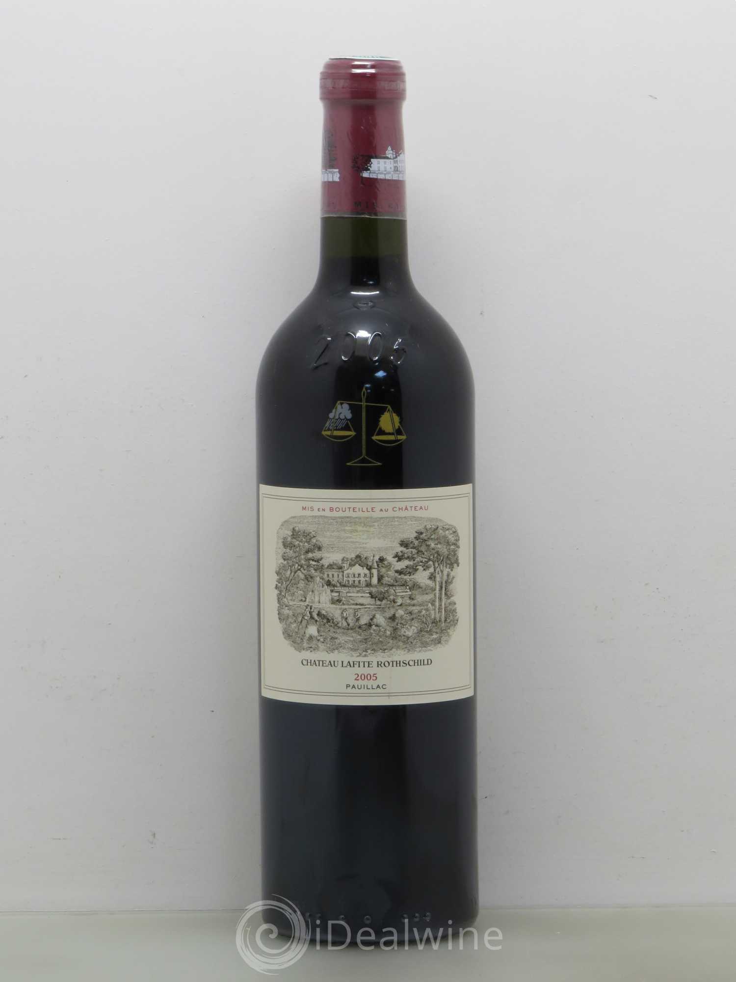 Château Lafite Rothschild 1er Grand Cru Classé 2005 - Lot de 1 bouteille - 0