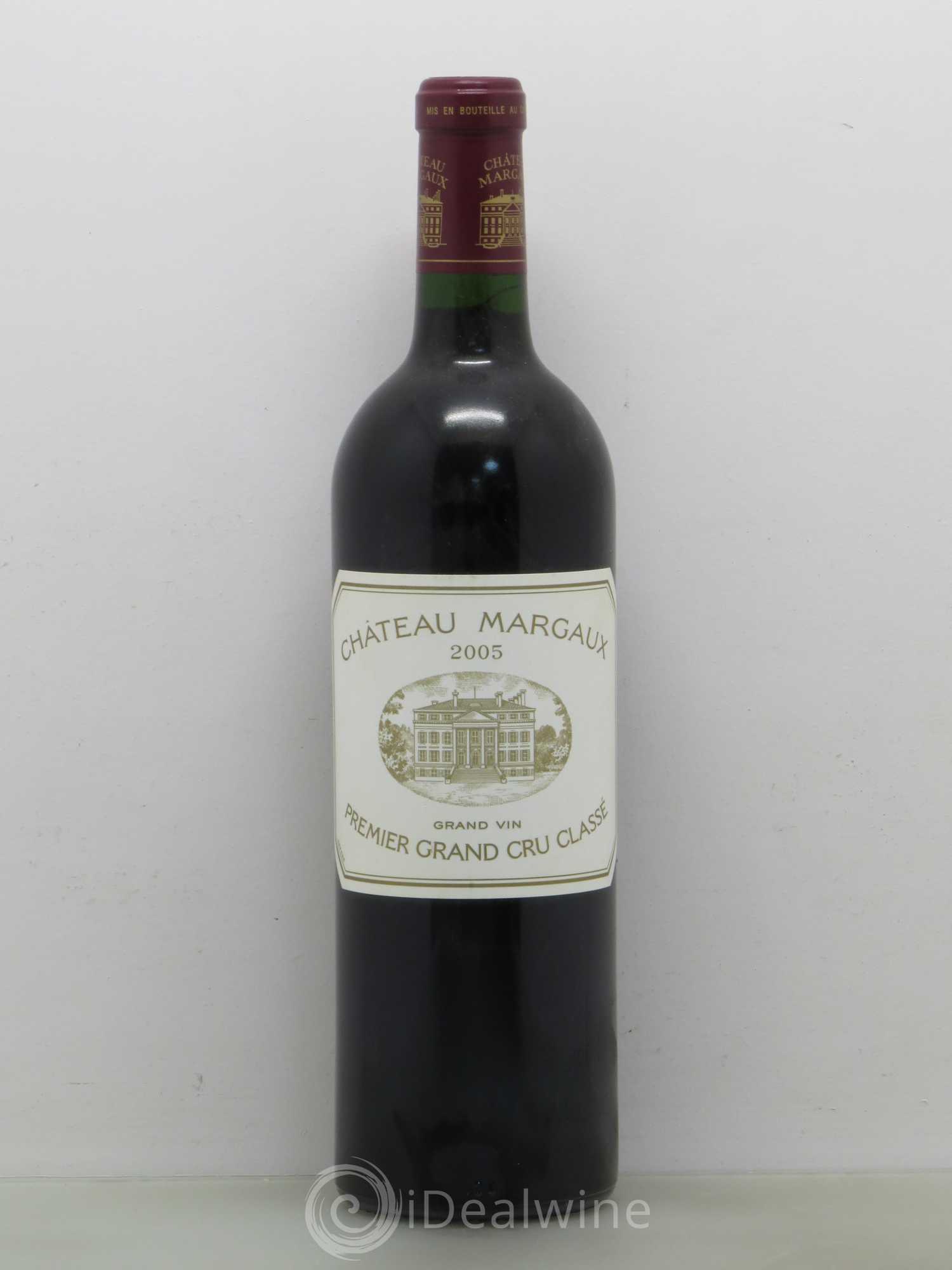 Château Margaux 1er Grand Cru Classé 2005 - Lot de 1 bouteille - 0