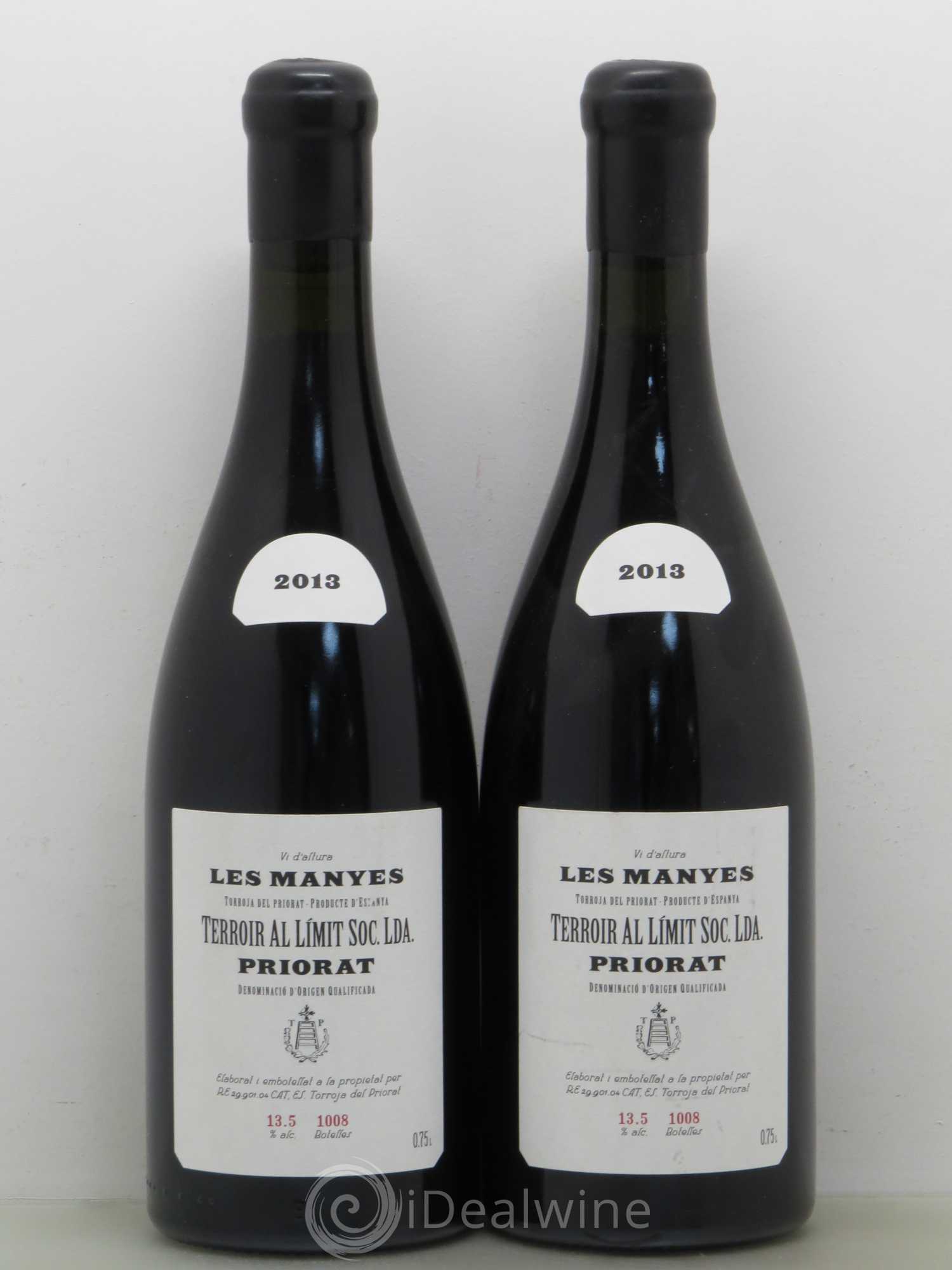 Priorat DOCA Terroir al Limit Les Manyes 2013 - Lot de 2 bouteilles - 0