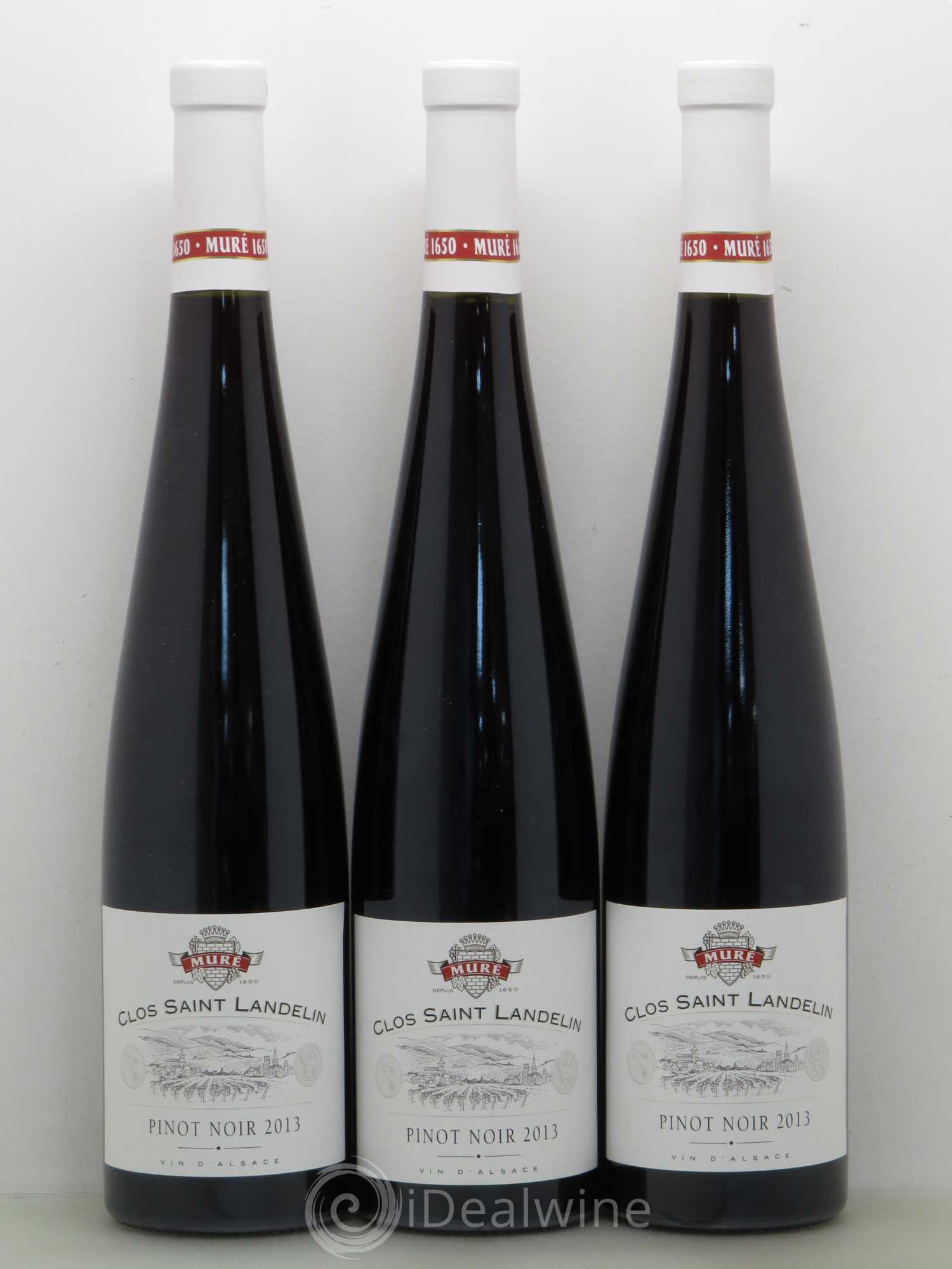 Alsace Clos Saint Landelin Rene Mure 2013 - Lot de 3 bouteilles - 0