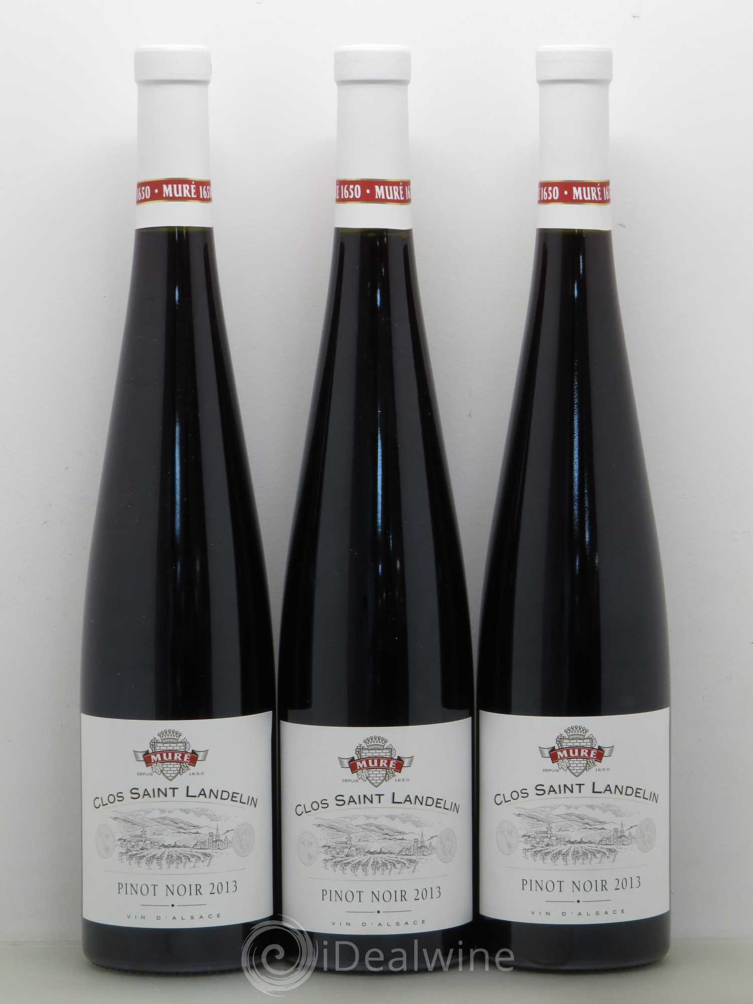 Alsace Clos Saint Landelin Rene Mure 2013 - Lot de 3 bouteilles - 0