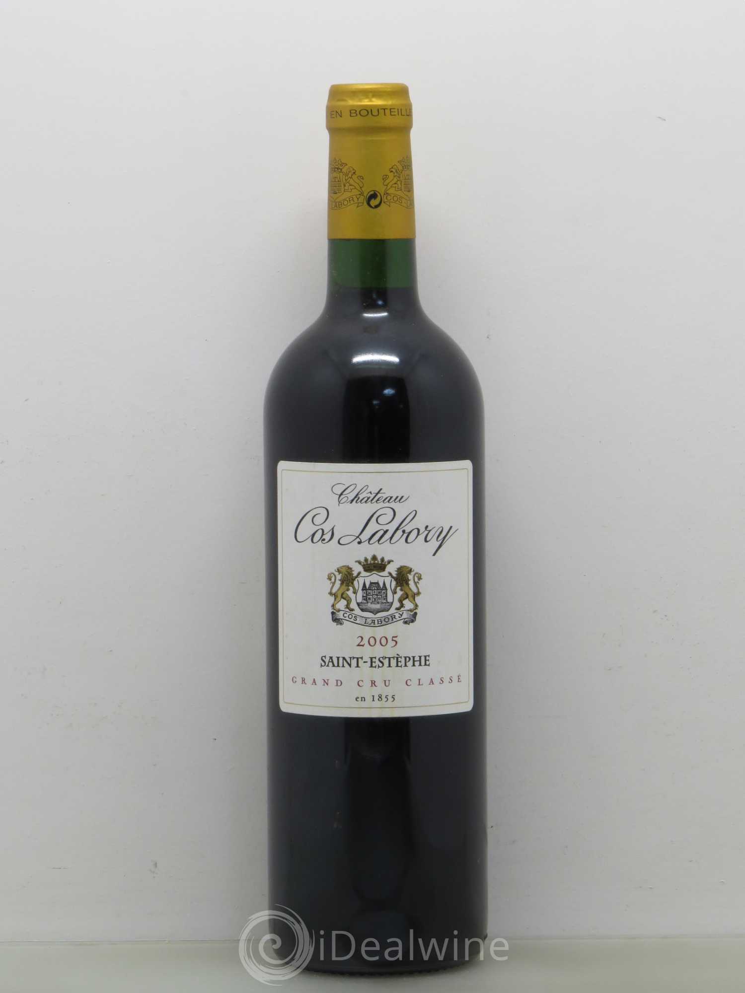 Château Cos Labory 5ème Grand Cru Classé 2005 - Lot de 1 bouteille - 0