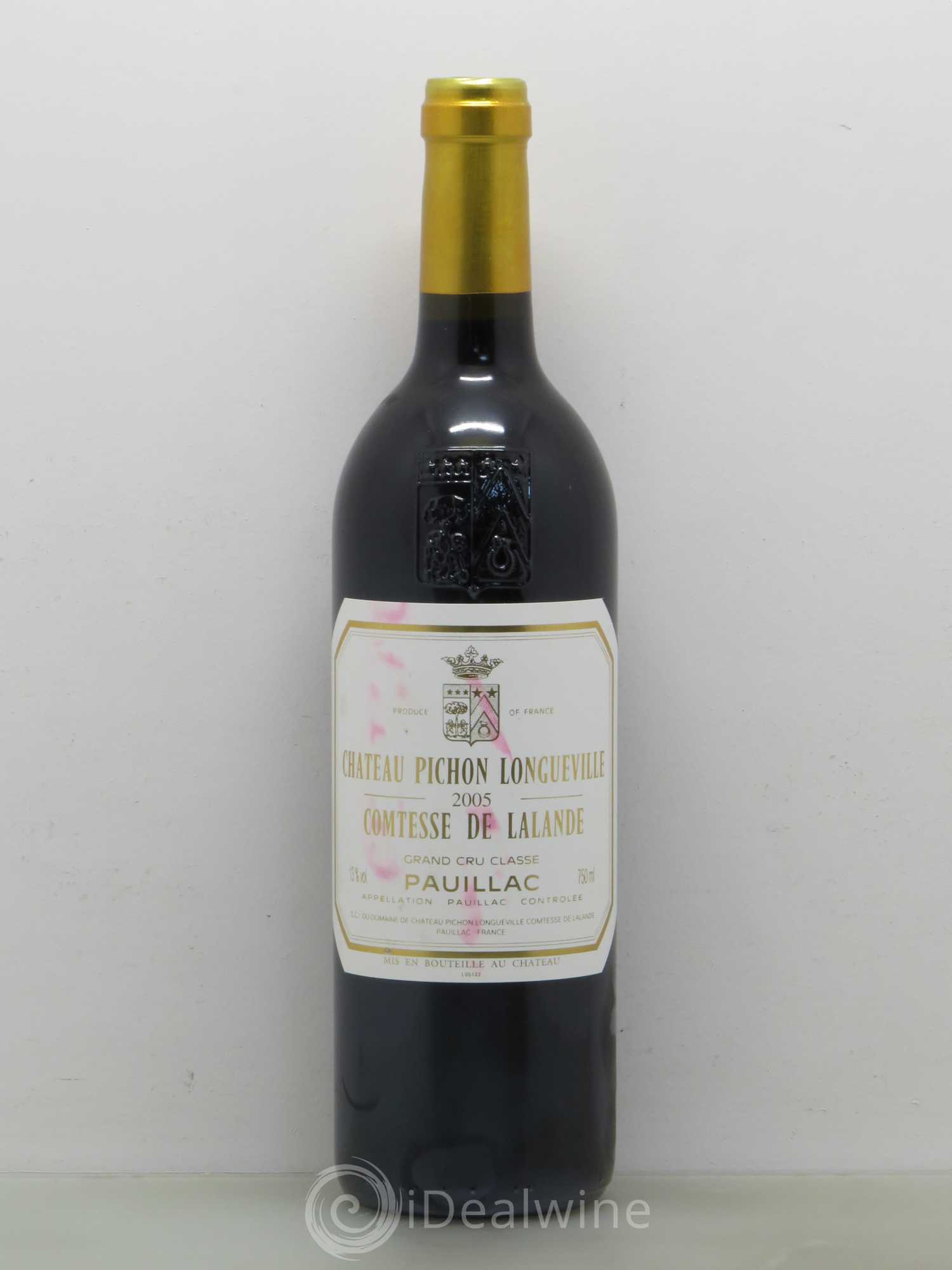 Château Pichon Longueville Comtesse de Lalande 2ème Grand Cru Classé 2005 - Lot de 1 bouteille - 0