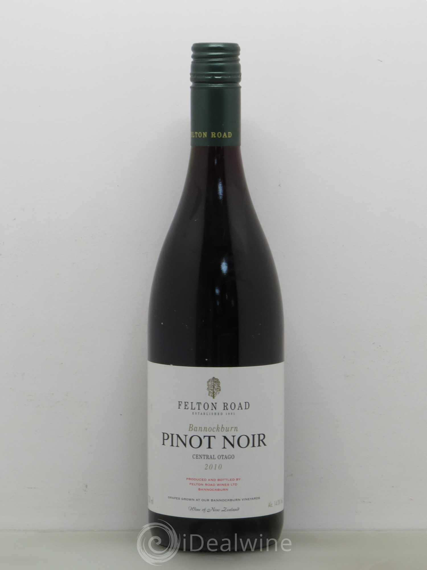 Nouvelle Zélande Bannockburn Pinot Noir Felton Road 2010 - Posten von 1 Flasche - 0