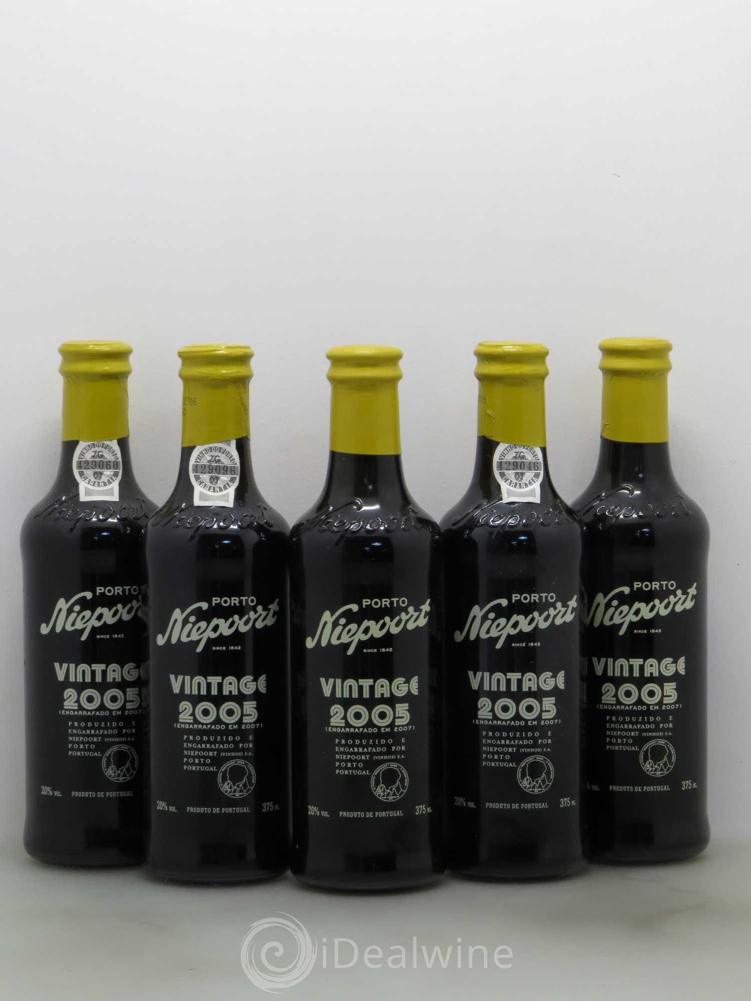 Porto Vintage Porto Niepoort 2005 - Posten von 5 Demi-Flaschen - 0