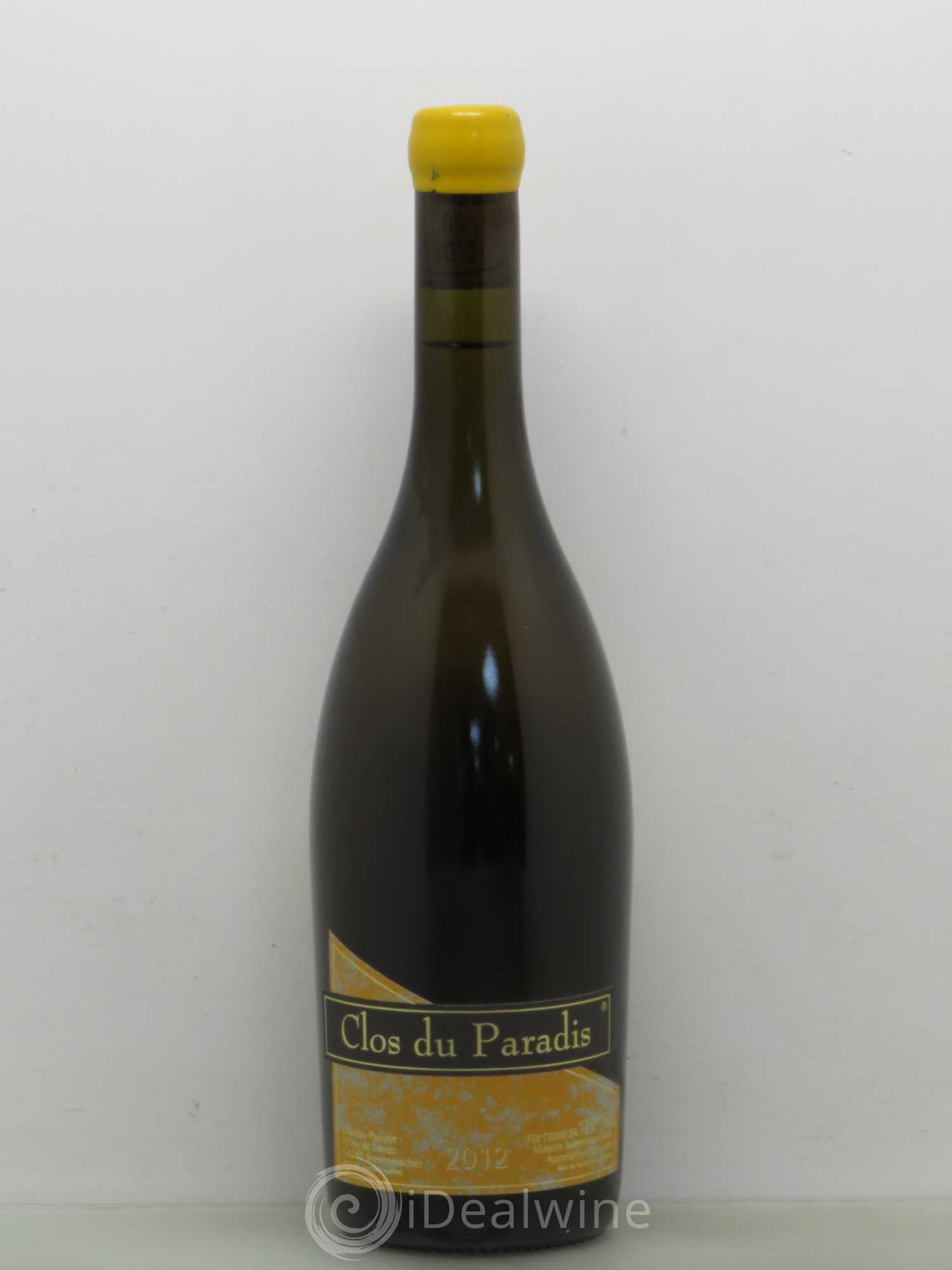 Vins Etrangers Clos du Paradis Moselle Luxembourgeoise Pauqué 2012 - Lotto di 1 bottiglia - 0