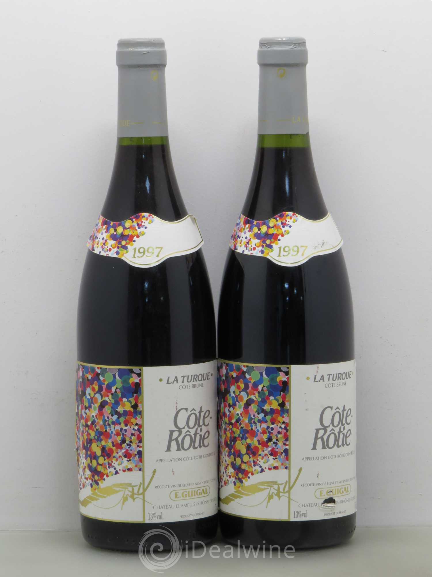 Côte-Rôtie La Turque Guigal 1997 - Lot de 2 bouteilles - 0