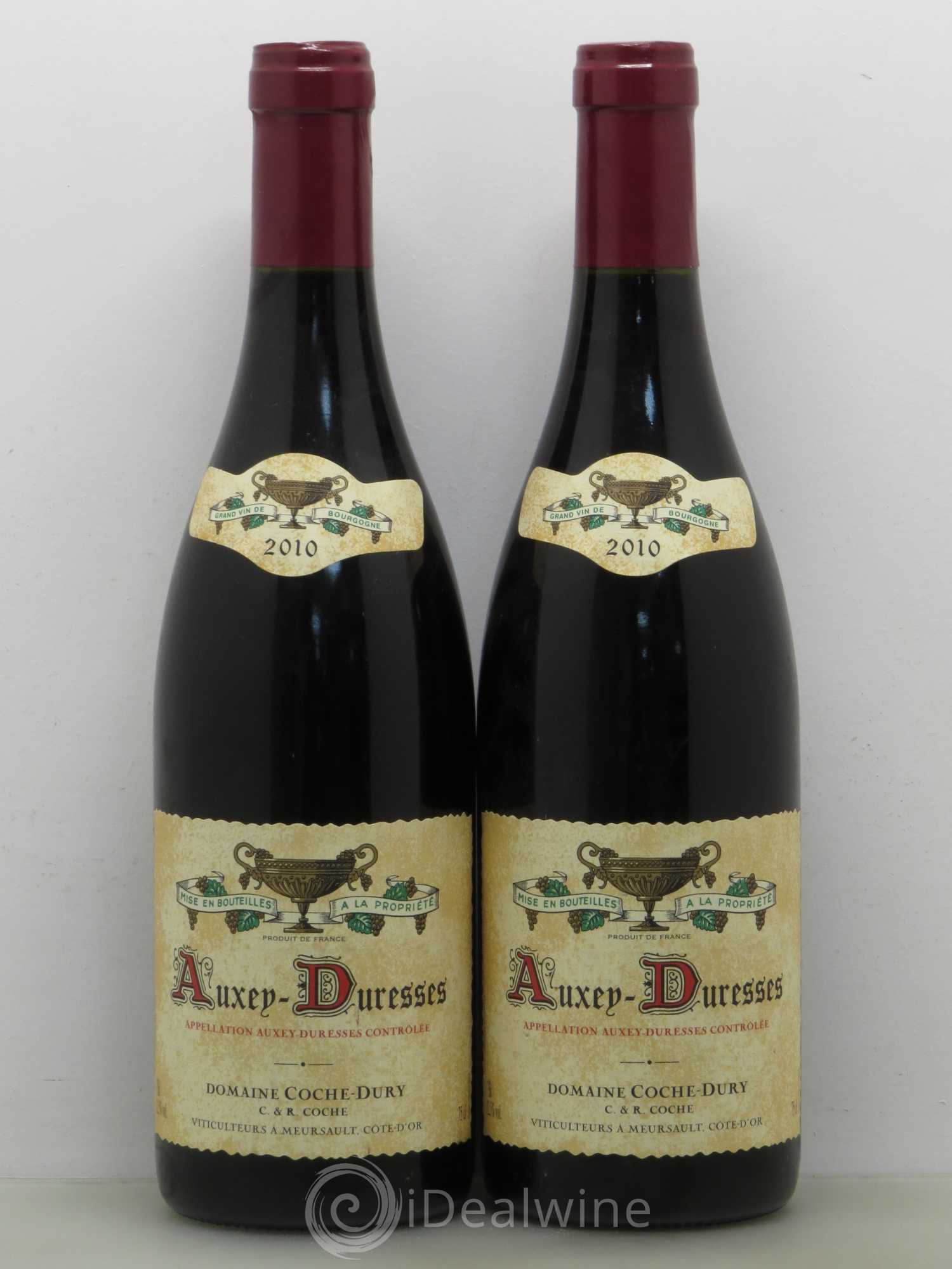 Auxey-Duresses Coche Dury (Domaine) 2010 - Lot de 2 bouteilles - 0