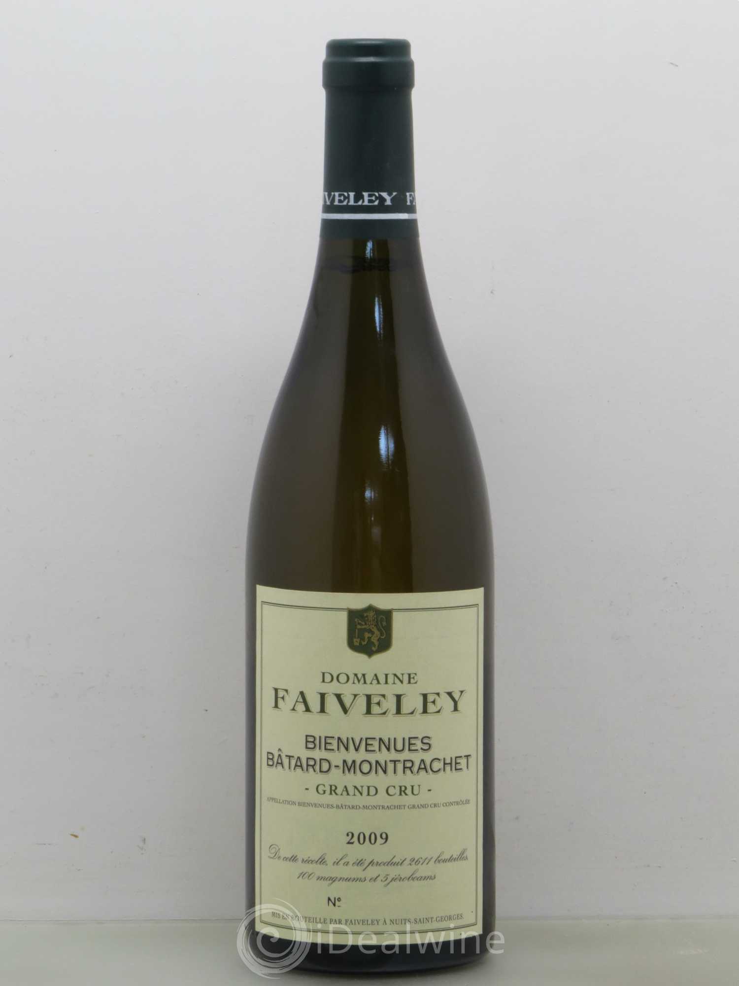 Bienvenues-Bâtard-Montrachet Grand Cru Faiveley 2009 - Lot de 1 bouteille - 0