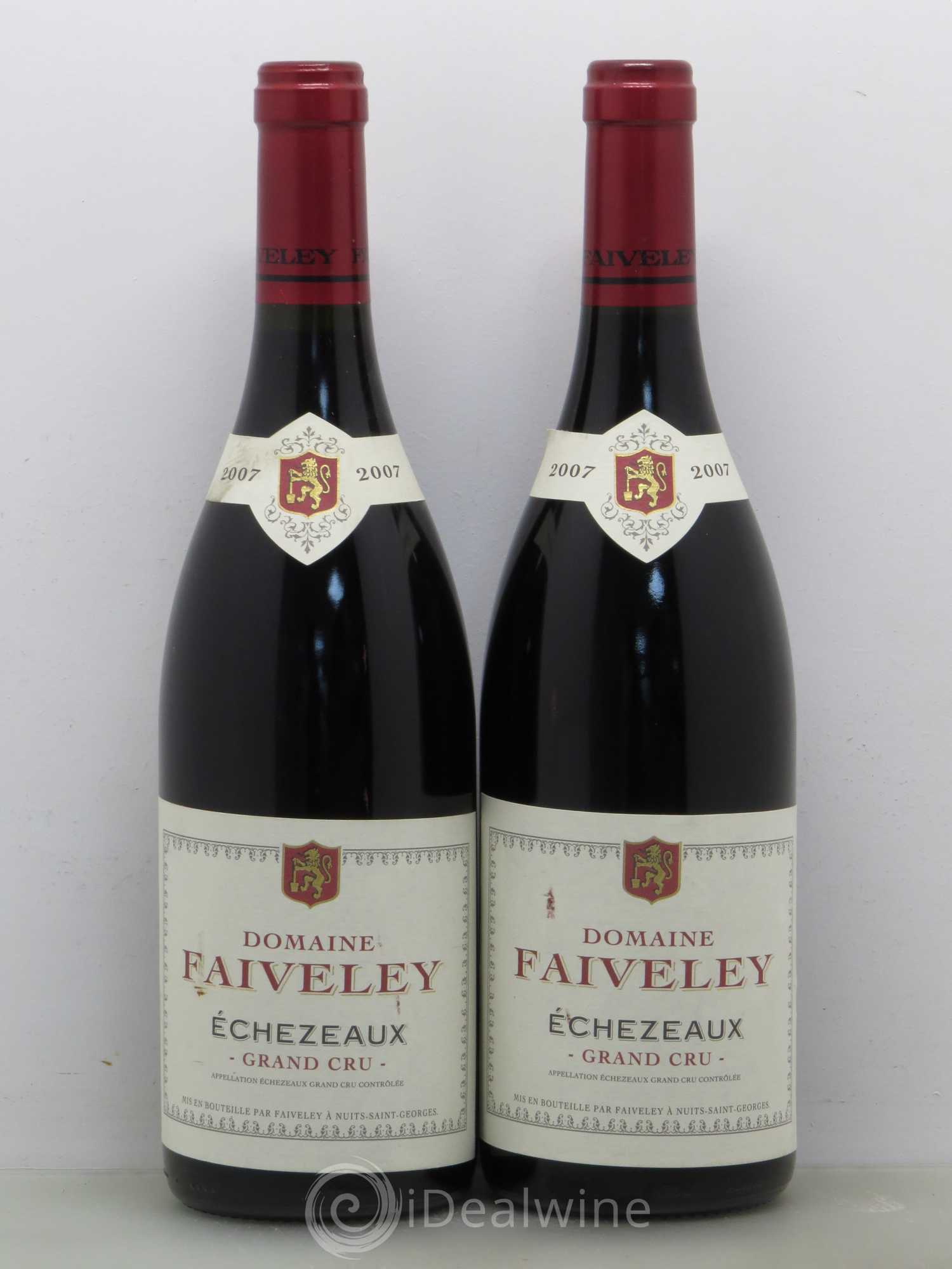 Echezeaux Grand Cru Faiveley 2007 - Lot de 2 bouteilles - 0
