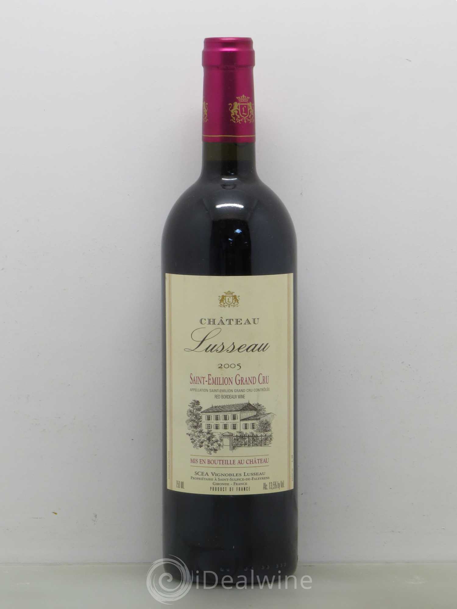 Saint-Émilion Château Lusseau 2005 - Posten von 1 Flasche - 0