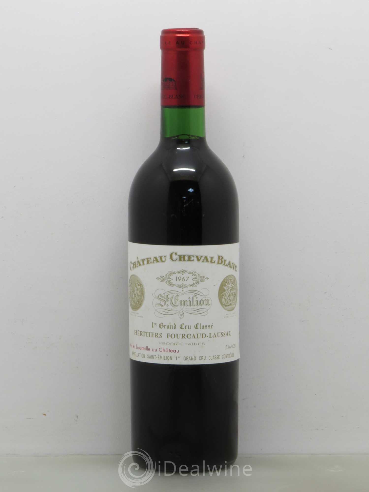 Château Cheval Blanc 1er Grand Cru Classé A 1967 - Lot de 1 bouteille - 0