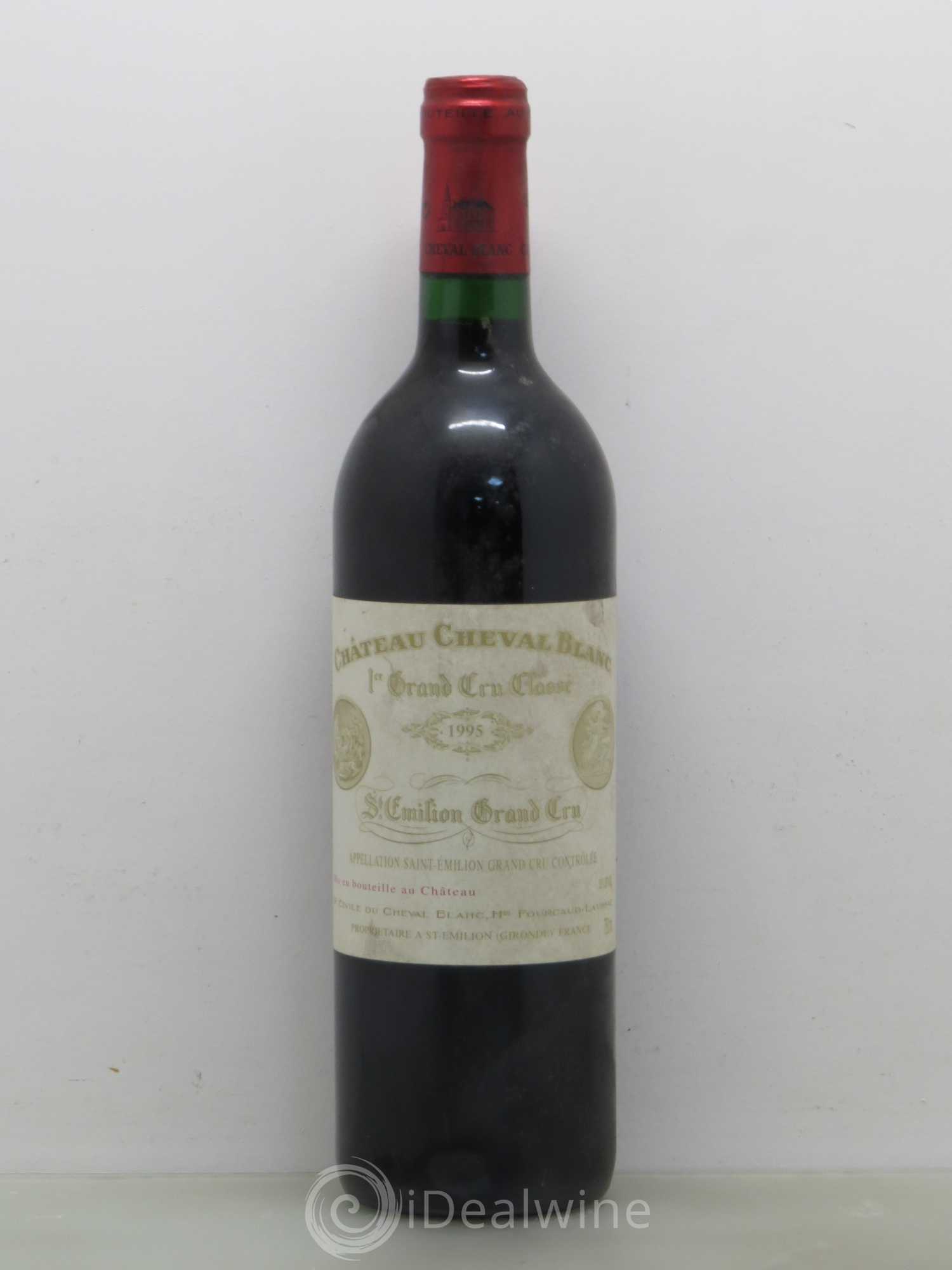 Château Cheval Blanc 1er Grand Cru Classé A 1995 - Lot de 1 bouteille - 0