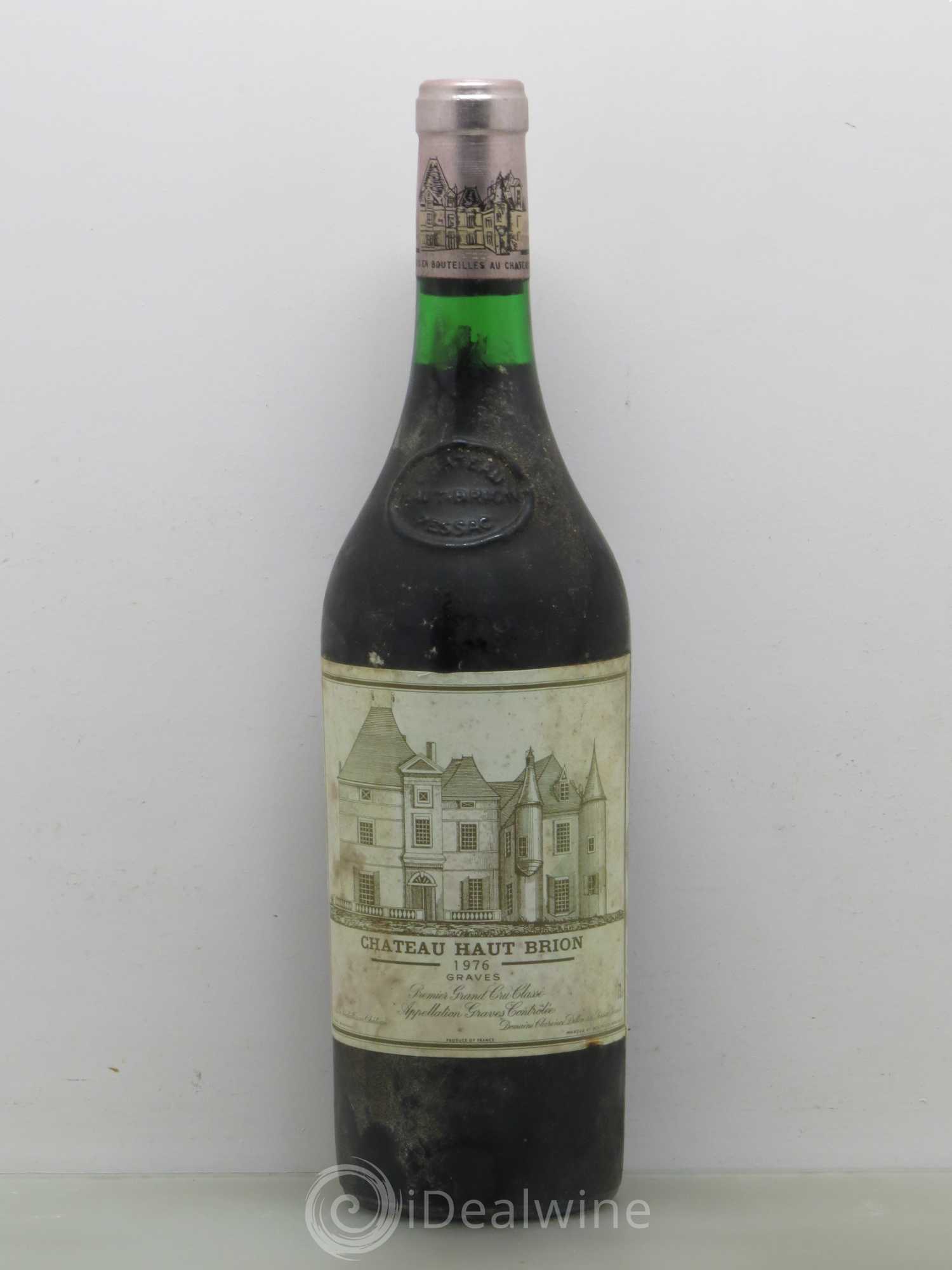 Château Haut Brion 1er Grand Cru Classé 1976 - Lot de 1 bouteille - 0