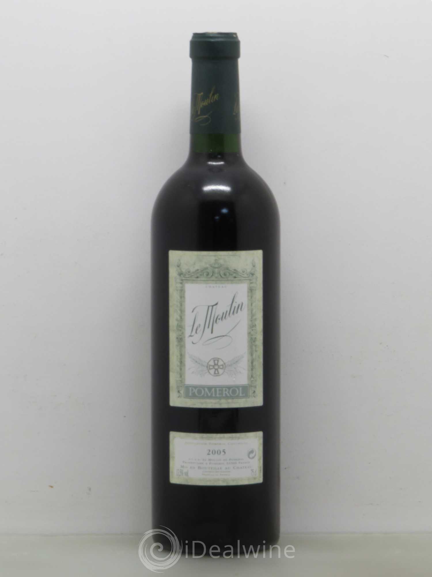 Château le Moulin 2005 - Lot de 1 bouteille - 0