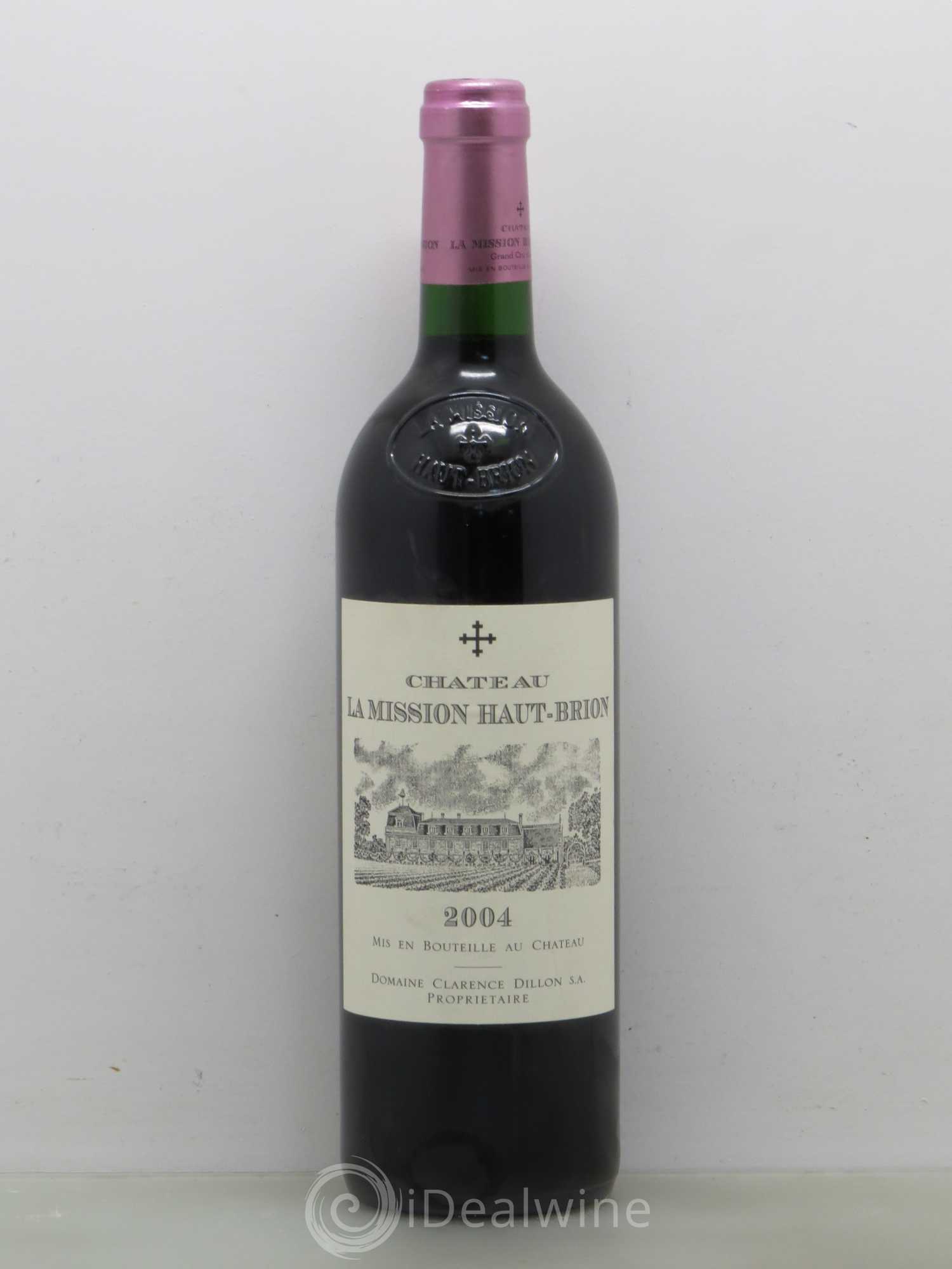 Château la Mission Haut-Brion Cru Classé de Graves 2004 - Lot de 1 bouteille - 0