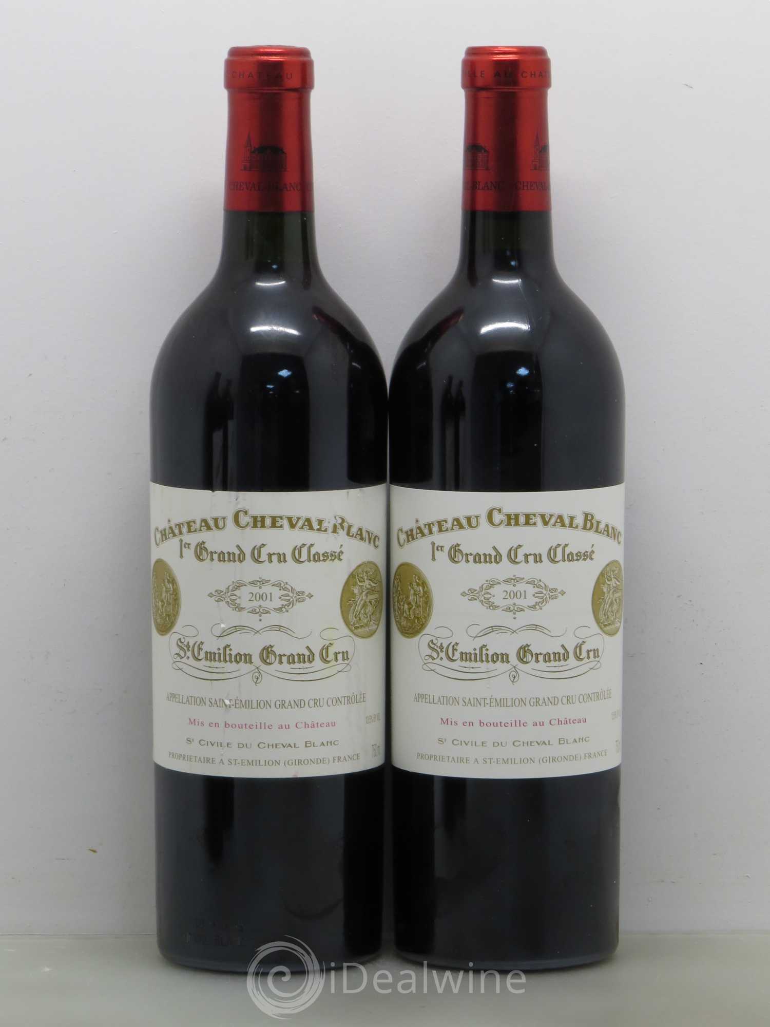 Château Cheval Blanc 1er Grand Cru Classé A 2001 - Lot de 7 bouteilles - 2