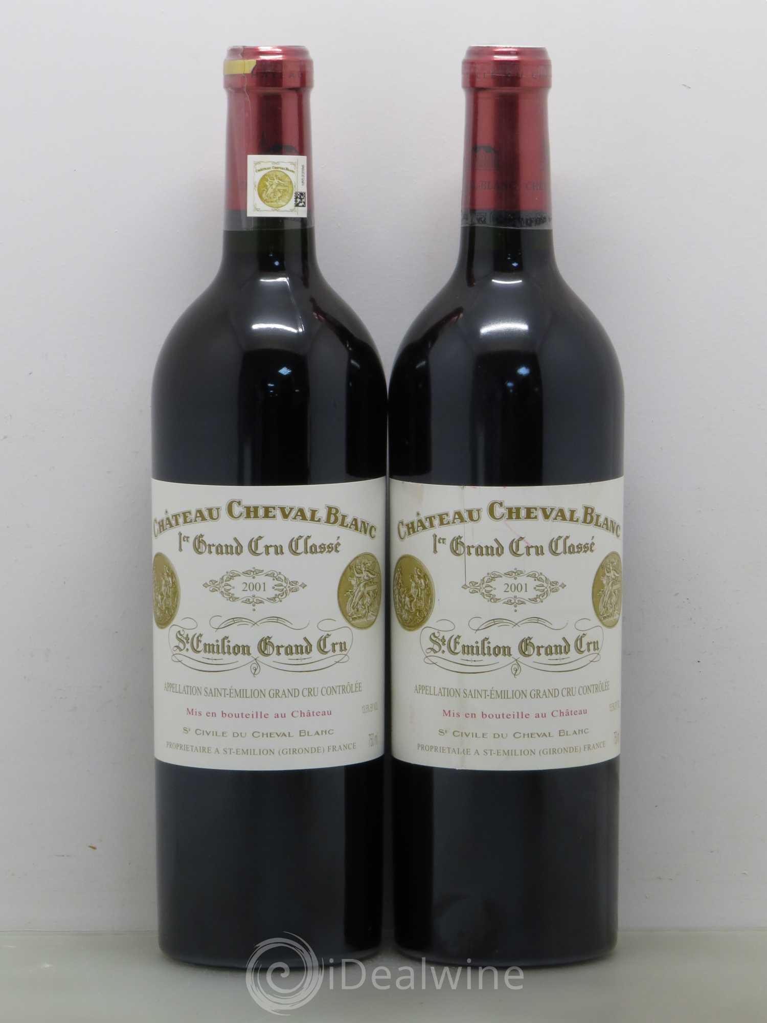 Château Cheval Blanc 1er Grand Cru Classé A 2001 - Lot de 7 bouteilles - 3