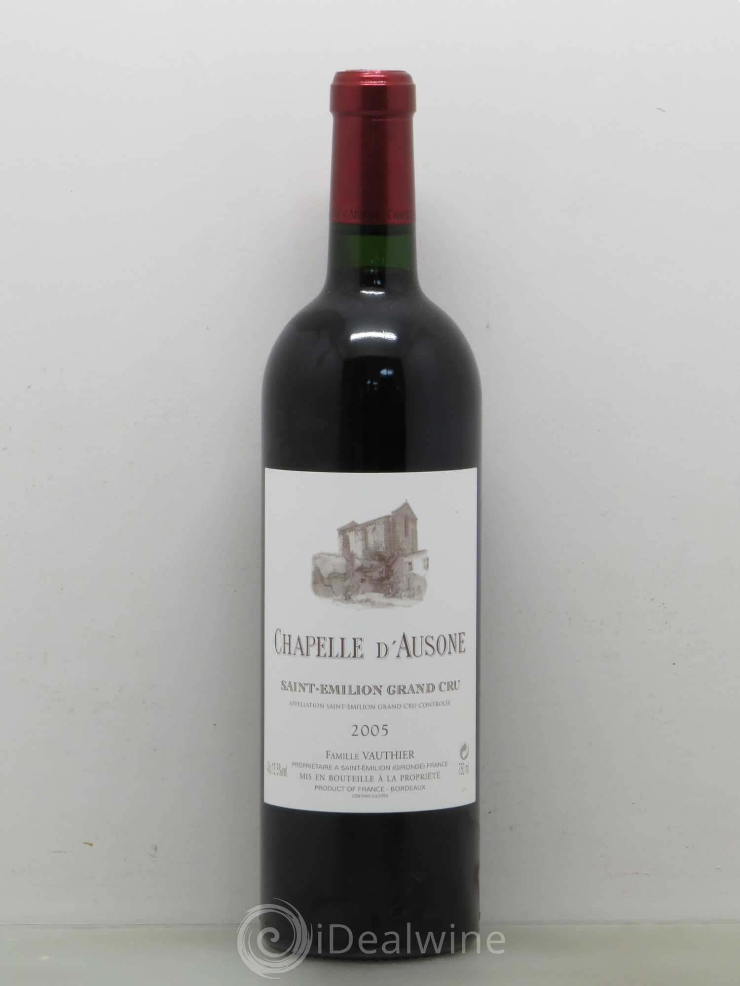 Chapelle d'Ausone Second Vin 2005 - Lot de 1 bouteille - 0