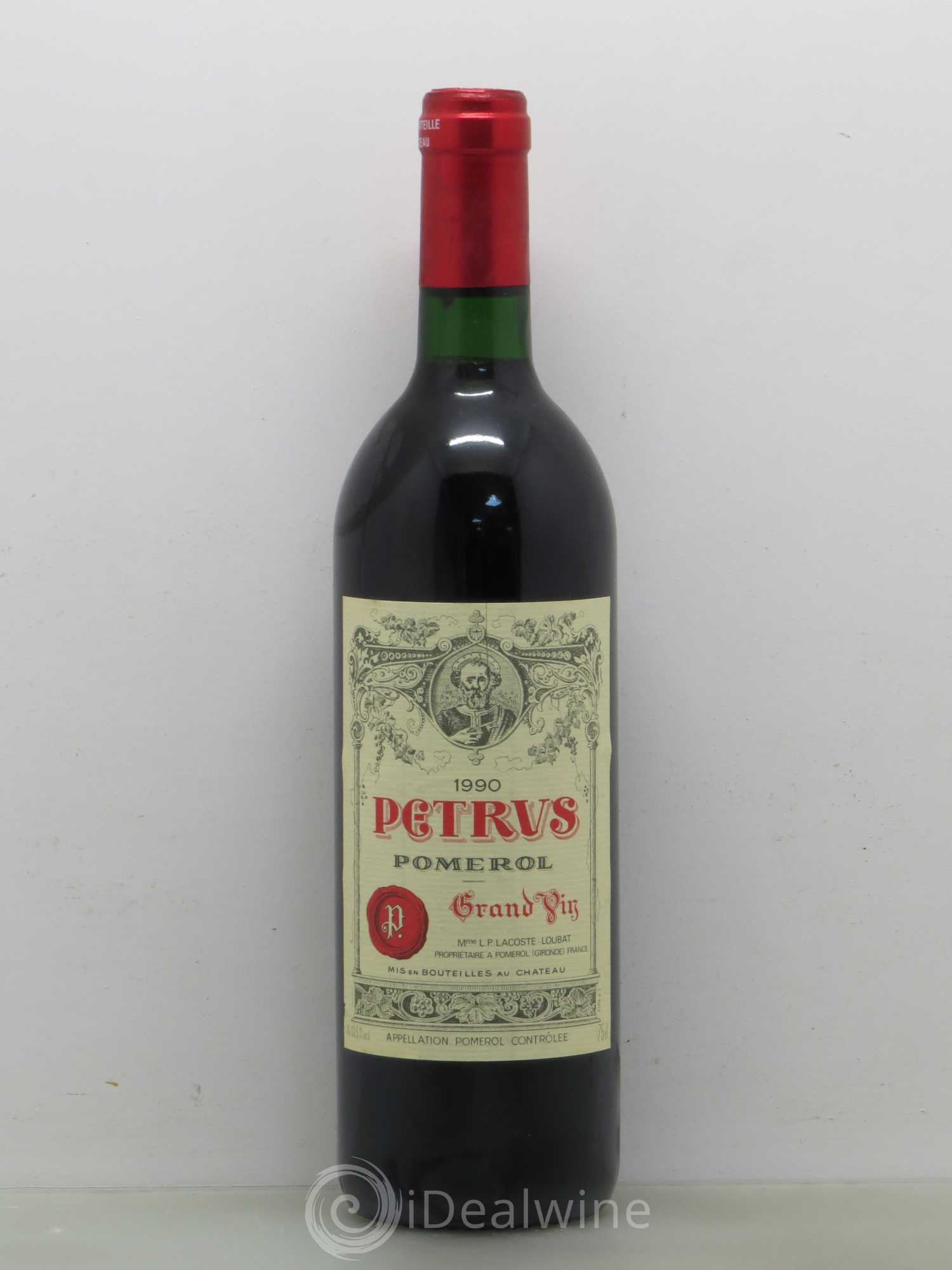 Petrus 1990 - Lot de 1 bouteille - 0