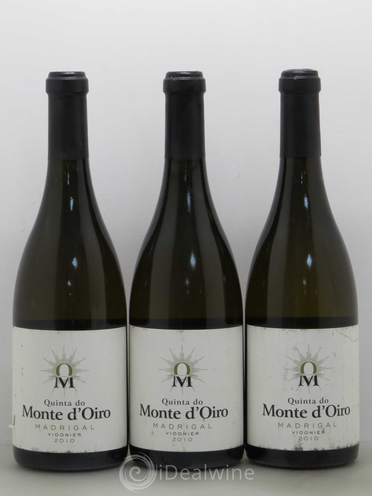 Portugal Madrigal viognier Quinta do Monte D'OIRO 2010 - Posten von 3 Flaschen - 0