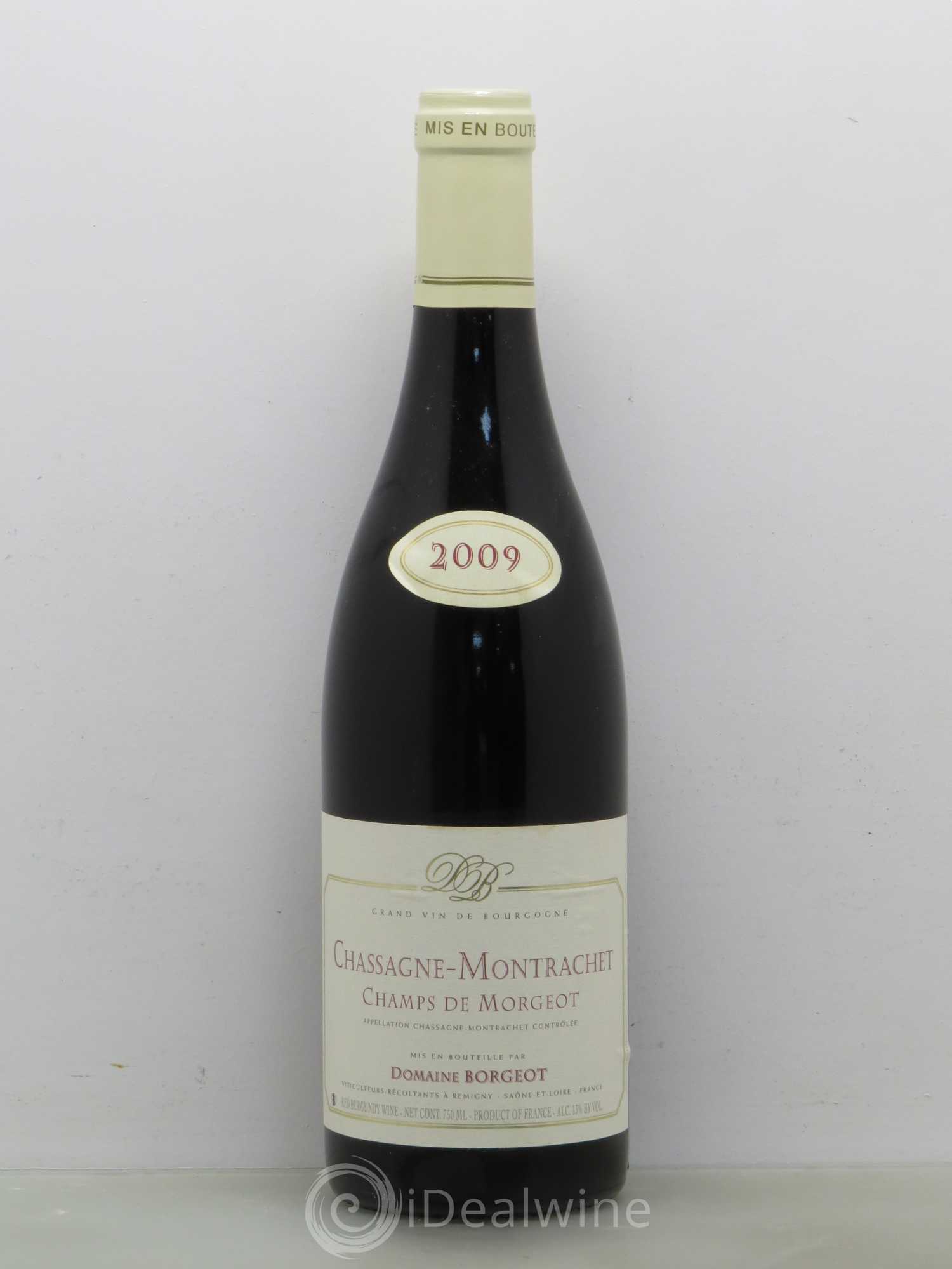 Chassagne-Montrachet Champ De Morgeot Borgeot 2009 - Posten von 1 Flasche - 0