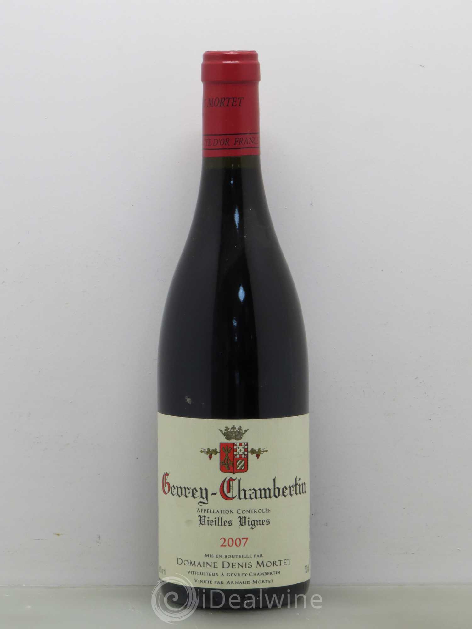 Gevrey-Chambertin Vieilles vignes Denis Mortet (Domaine) 2007 - Lot de 1 bouteille - 0