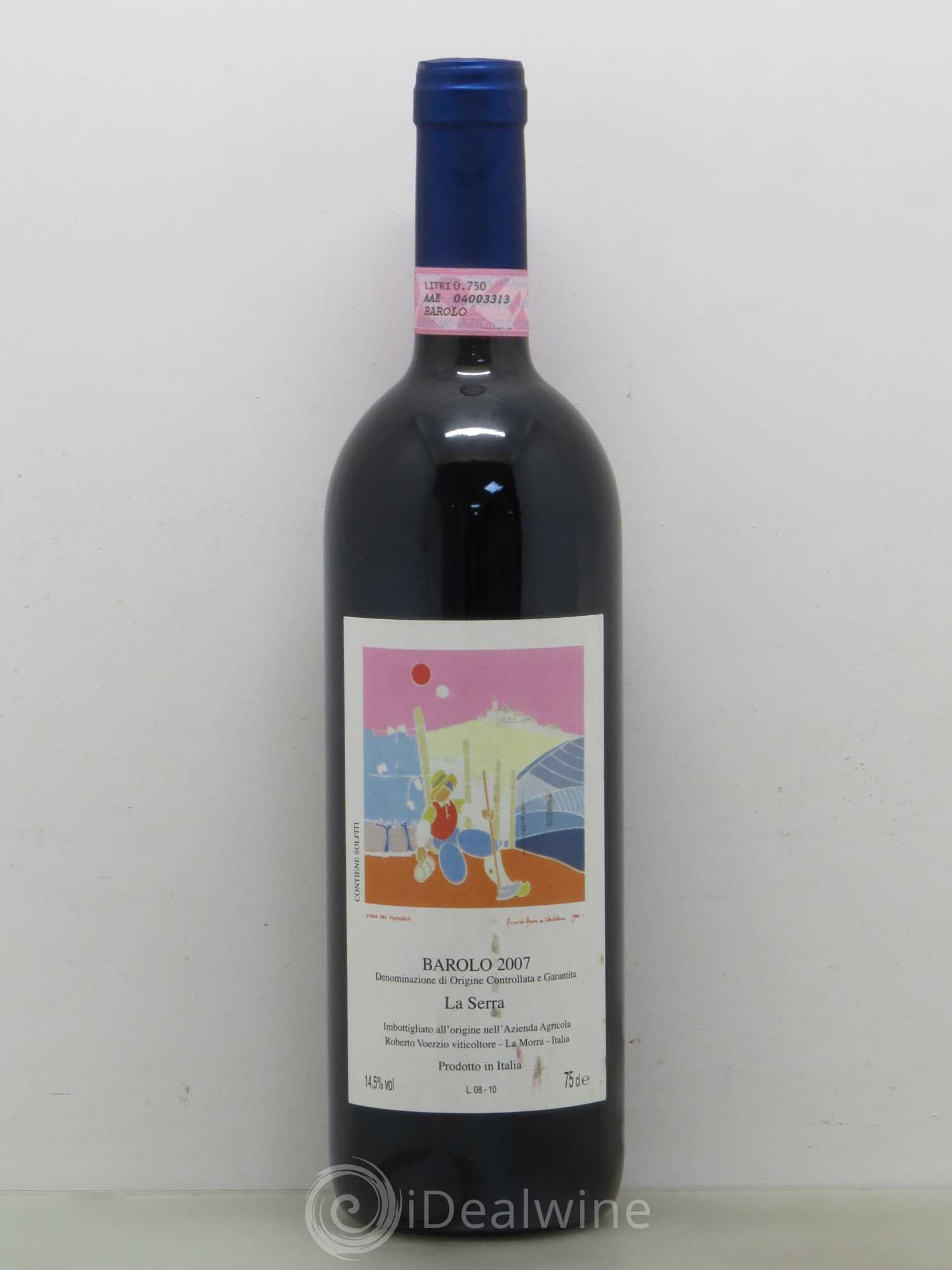 Barolo DOCG La Serra Roberto Voerzio 2007 - Lot de 1 bouteille - 0