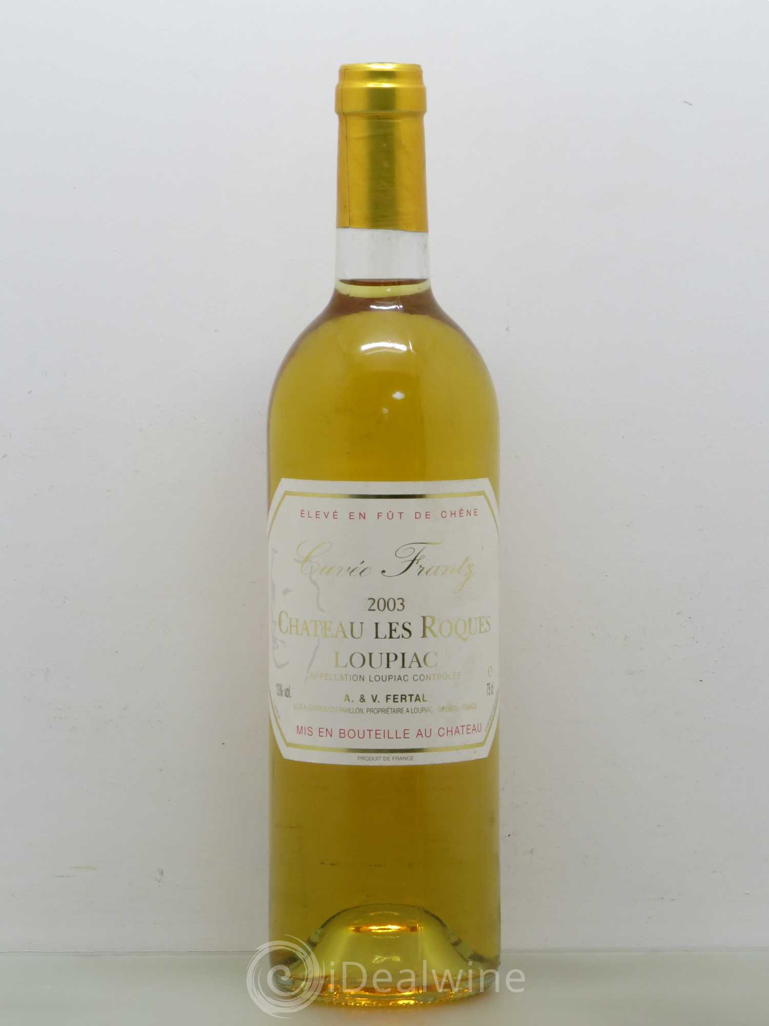 Loupiac Les Roques Cuvee Frantz 2003 - Posten von 1 Flasche - 0