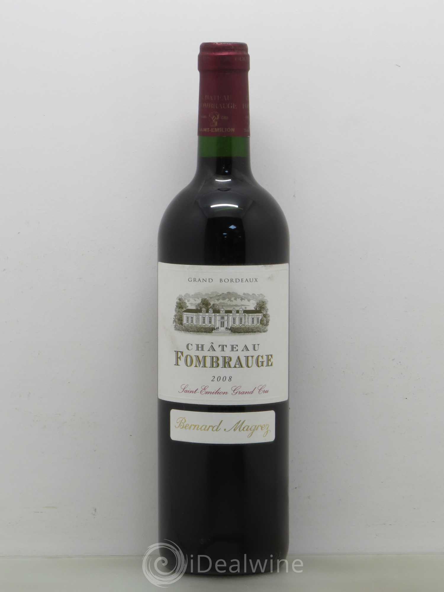 Château Fombrauge Grand Cru Classé 2008 - Lot de 1 bouteille - 0