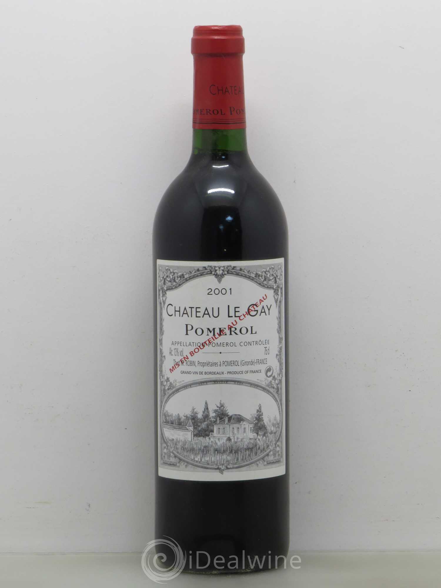 Château Le Gay 2001 - Lot de 1 bouteille - 0