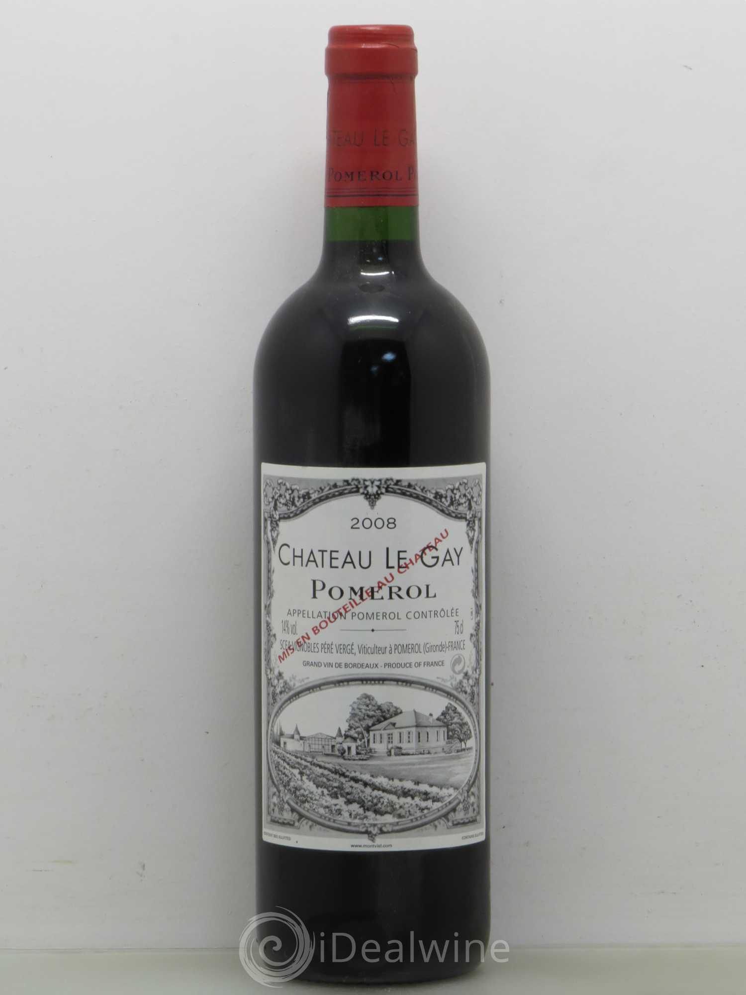 Château Le Gay 2008 - Lot de 1 bouteille - 0