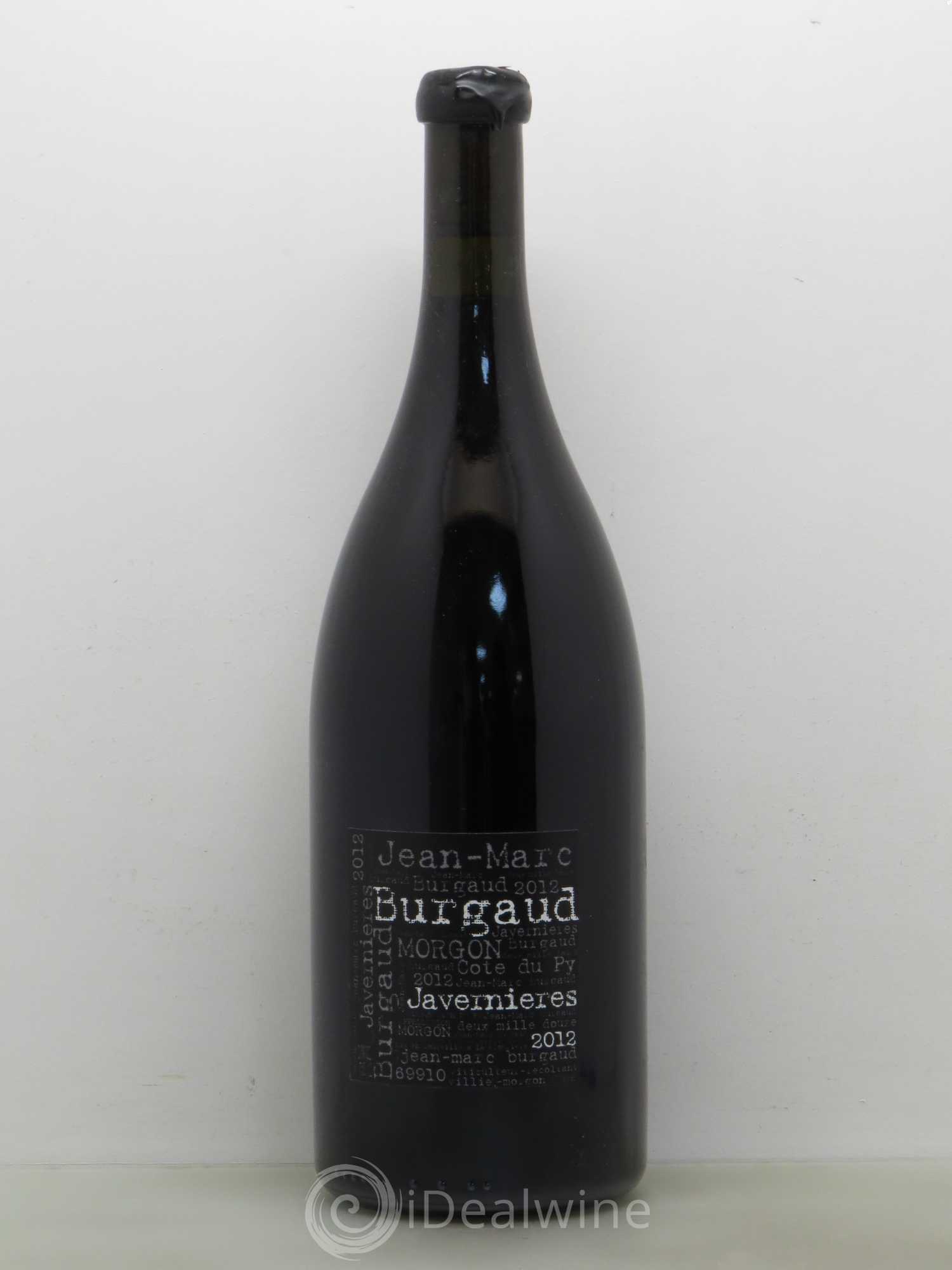 Morgon Côte du Py Javernières Jean-Marc Burgaud (Domaine) 2012 - Lot de 1 bouteille - 0
