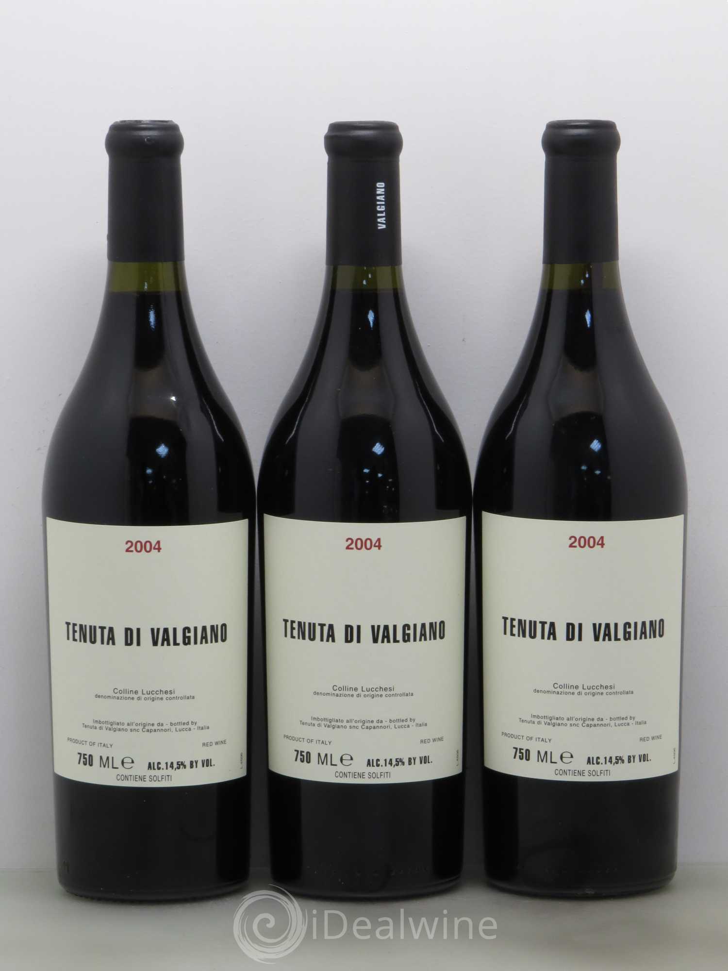 Toscana IGT Tenuta di Valgiano Colline Lucchesi Tenuta di Valgiano 2004 - Posten von 6 Flaschen - 1