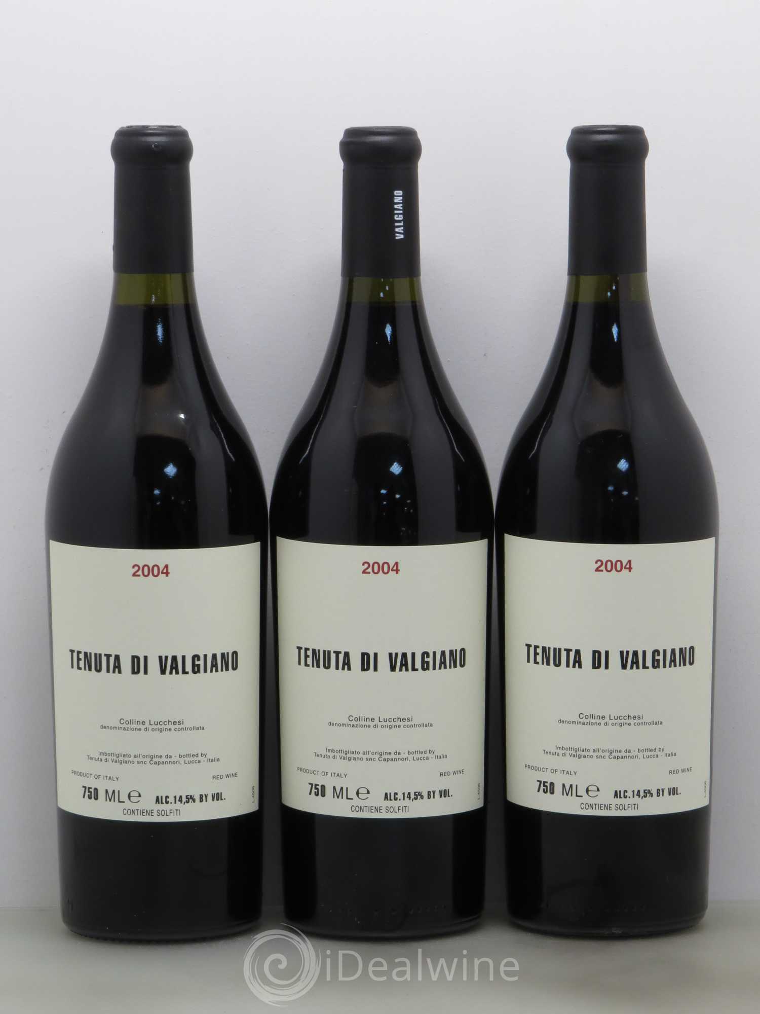 Toscana IGT Tenuta di Valgiano Colline Lucchesi Tenuta di Valgiano 2004 - Posten von 6 Flaschen - 2