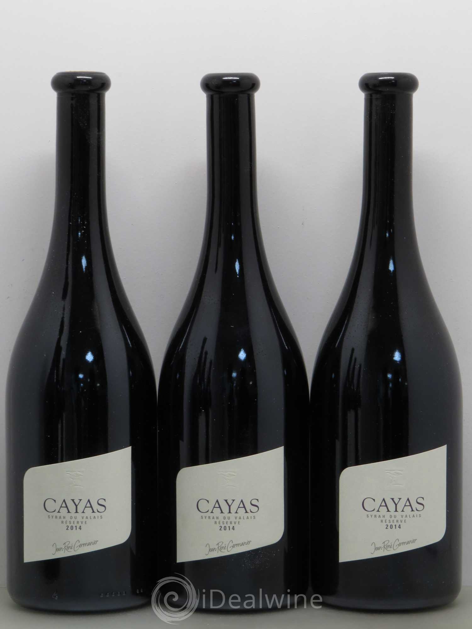 Vins Etrangers Syrah Germanier Cayas 2014 - Lotto di 6 bottiglie - 1