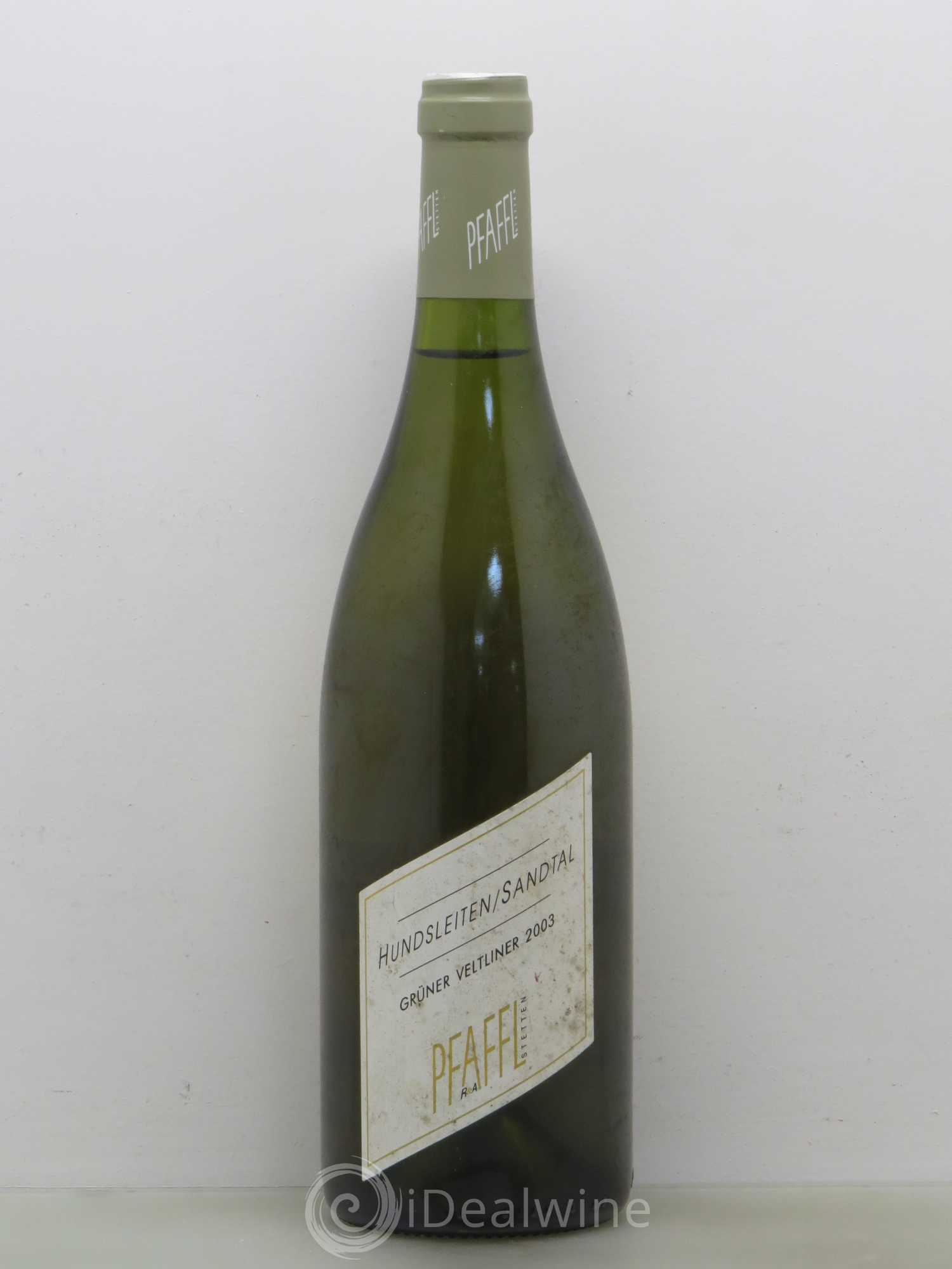 Autriche Sandtall Grüner Veltliner Pfaff Hundsleiten (sans prix de réserve) 2003 - Posten von 1 Flasche - 0