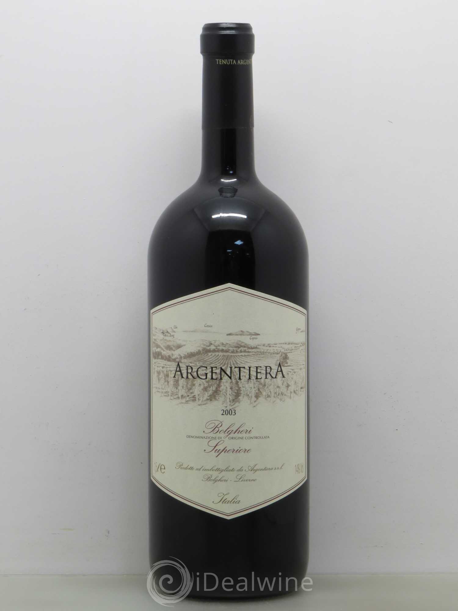 Bolgheri DOC Bolgheri Superiore Argentiera 2003 - Posten von 1 Magnum - 0