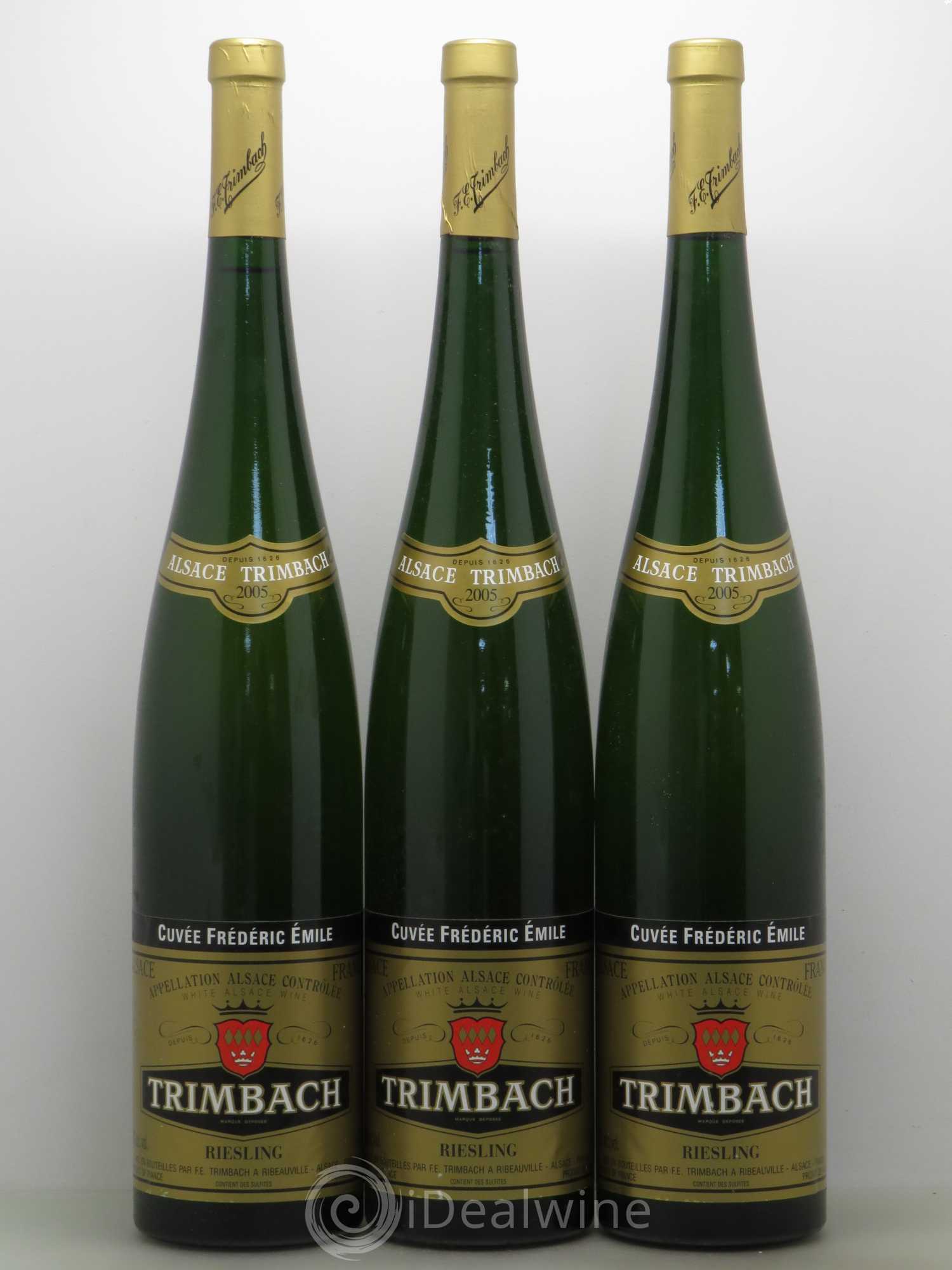 Alsace Riesling Cuvée Frédéric Emile Trimbach (Domaine) 2005 - Posten von 3 Magnum - 0