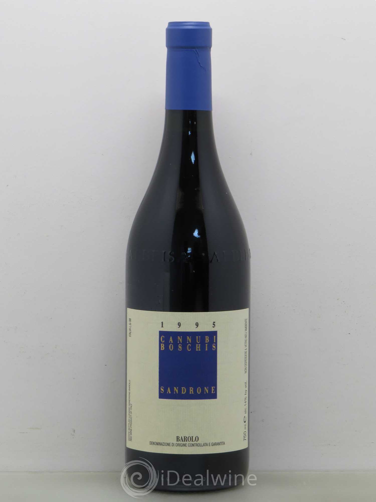 Barolo DOCG Aleste (anciennement Cannubi Boschis) Luciano Sandrone 1995 - Lot de 1 bouteille - 0
