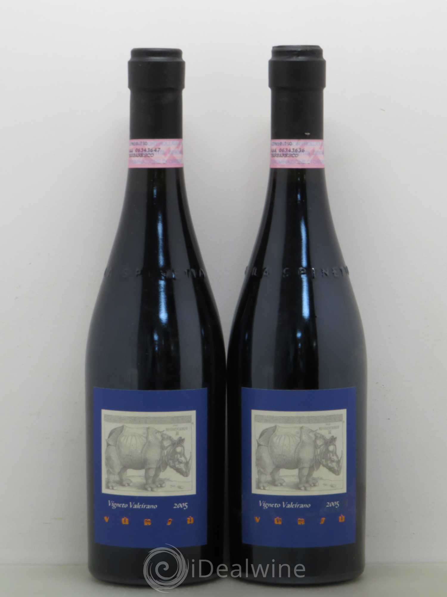 Barbaresco DOCG La Spinetta Valeirano Vursu Giorgio Rivetti 2005 - Lot de 2 bouteilles - 0