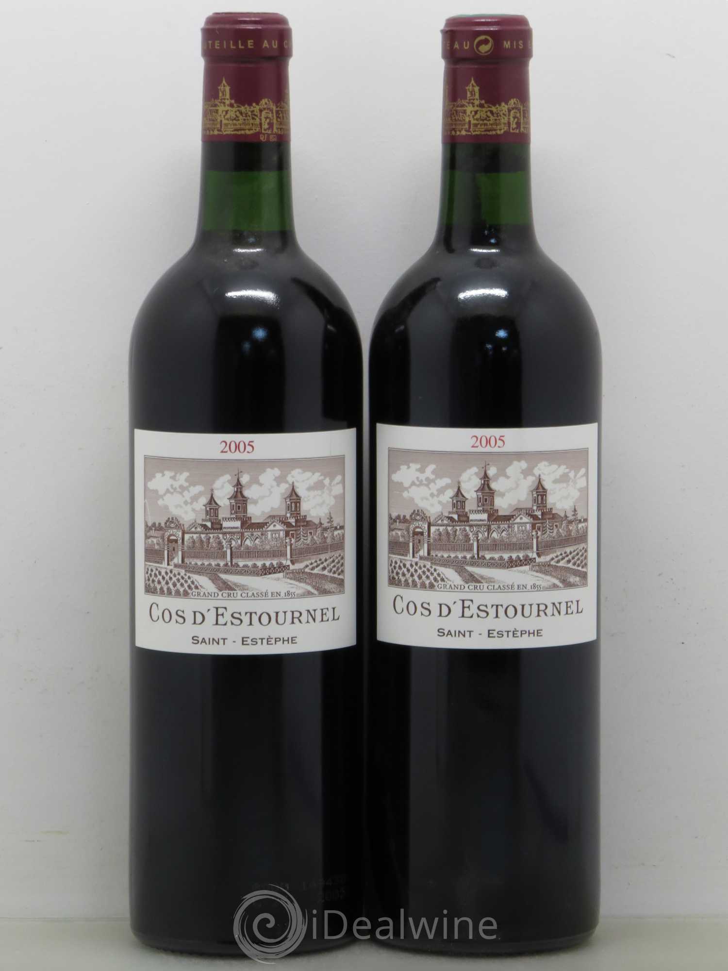 Cos d'Estournel 2ème Grand Cru Classé 2005 - Lot de 2 bouteilles - 0
