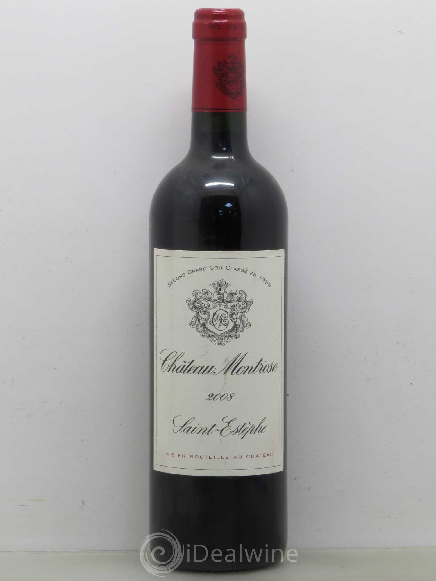 Château Montrose 2ème Grand Cru Classé 2008 - Lot de 1 bouteille - 0