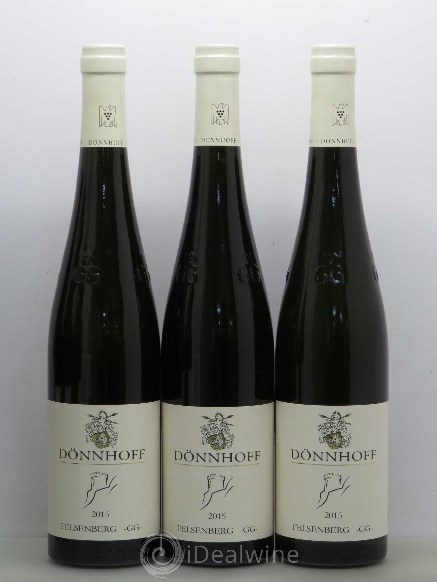 Allemagne Mosel-Saar Donnhoff Felsenberg GG 2015 - Posten von 6 Flaschen - 1